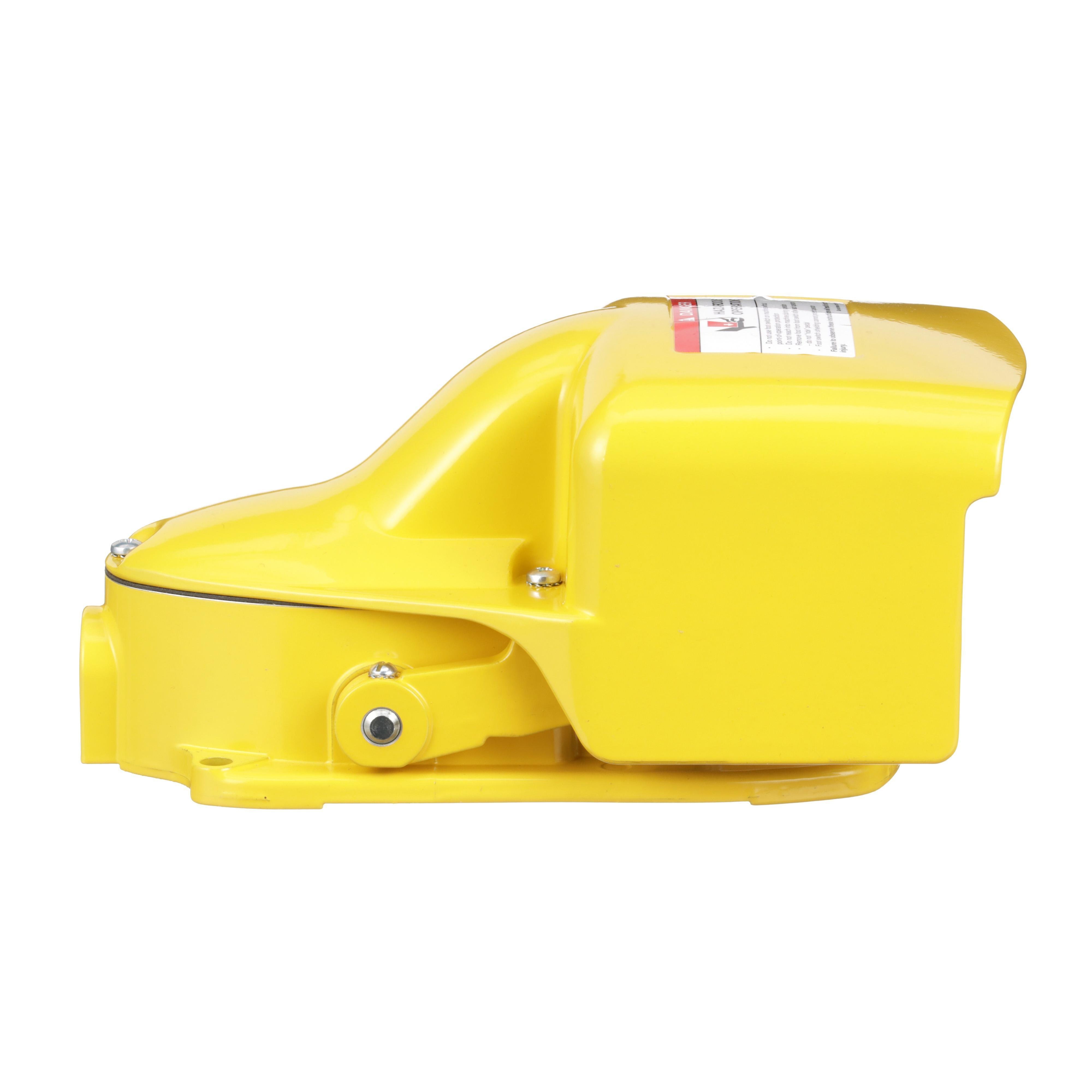 Picture of 9002AW14 - Foot Switch, Harmony 9002AW, industrial, pedal and side shields, DPDT contact, NEMA 2, 4, 13 enclosure, 0.6A at 600V AC