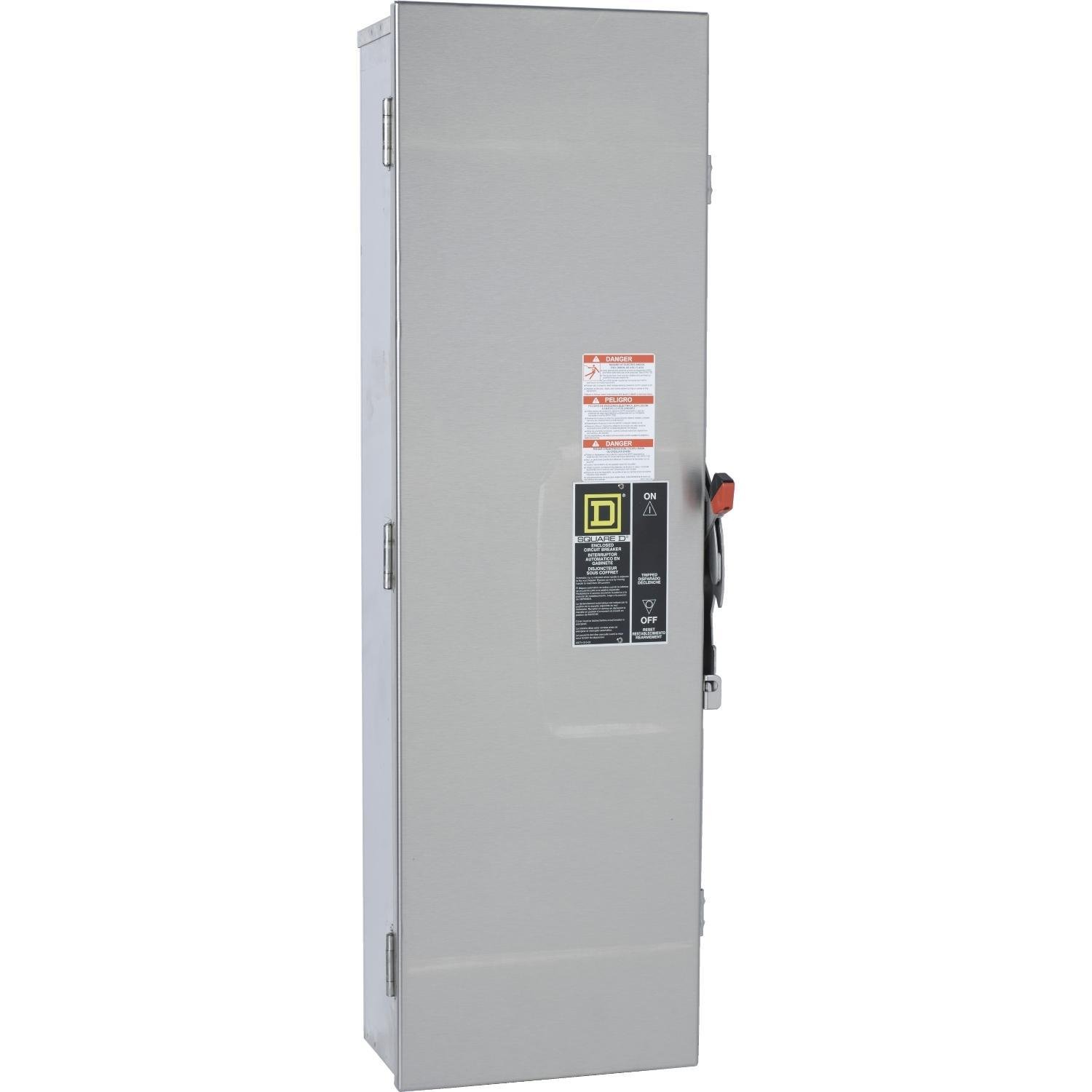 Picture of LA400DS - Circuit breaker enclosure, LA, 125A to 400A, 2 and 3 pole, NEMA 3/3R/4/4X/5, stainless steel