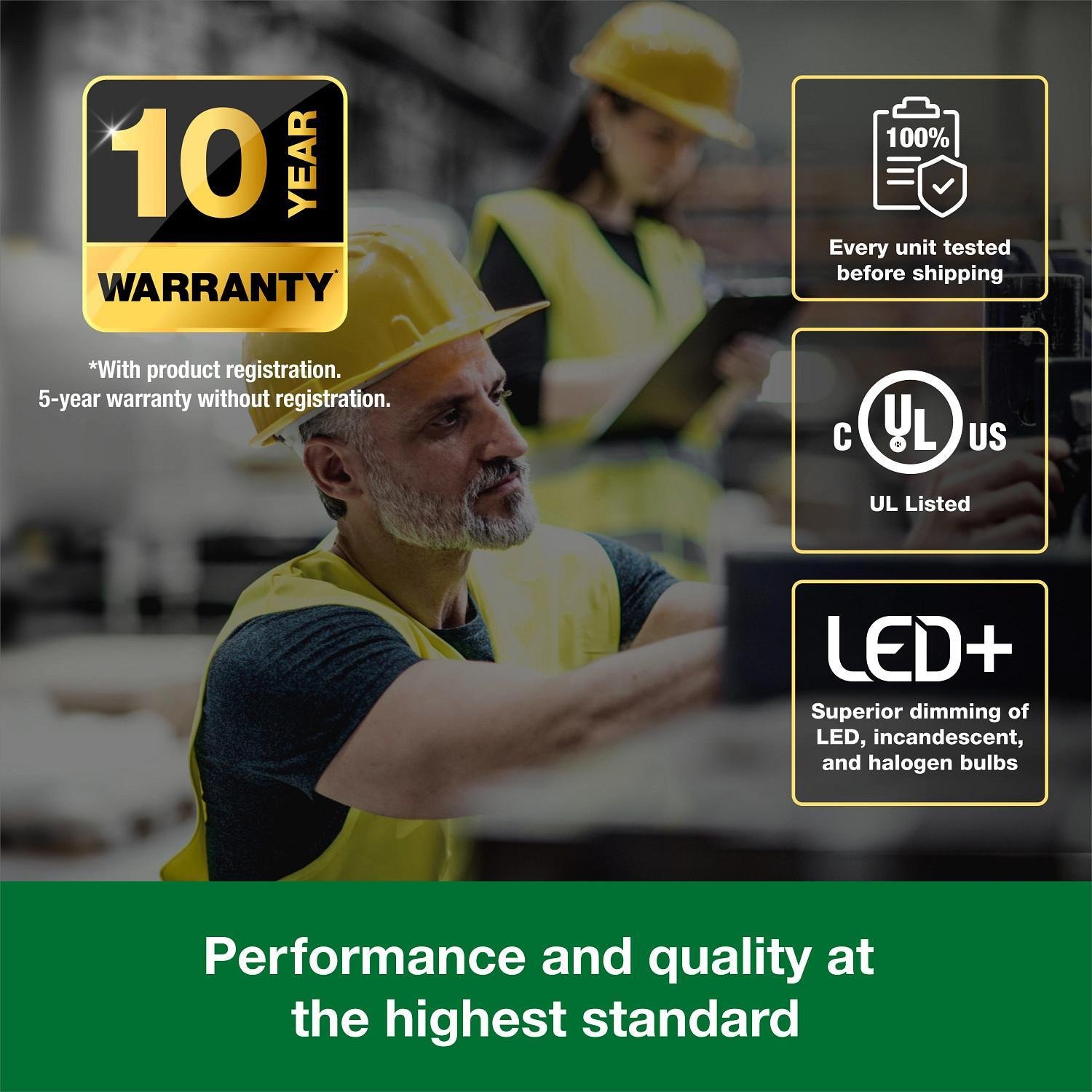 Picture of MACL-LFQ-WH - MACL FAN LIGHT WHITE