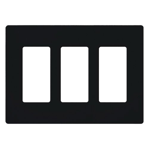 CW-3-BL - CLARO WALLPLATE 3 GNG BL