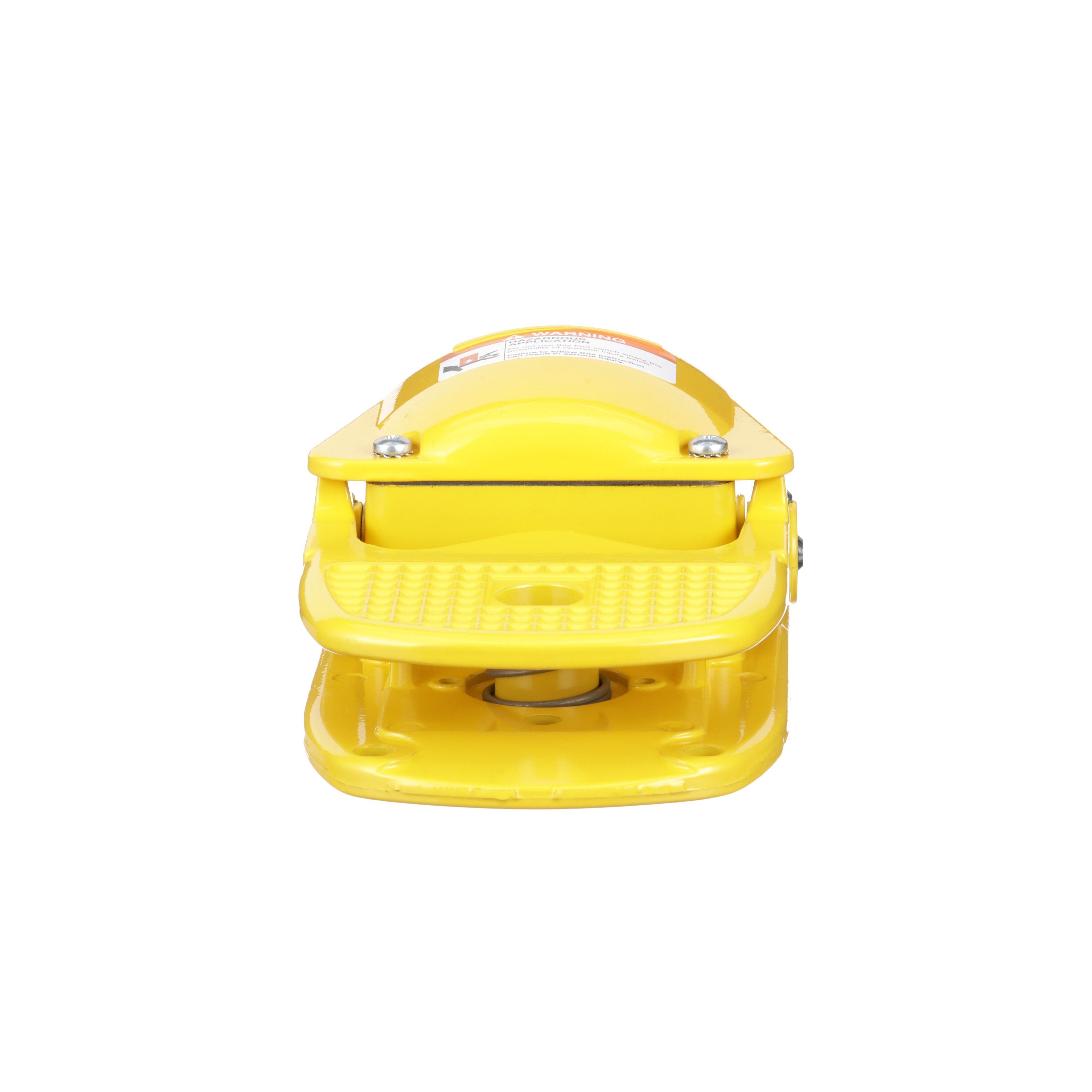 9002AW11 - Foot Switch, Harmony, industrial, unshielded, maintained contact, 3A at 230 VAC, SPST contact, NEMA 2, 4, 13 enclosure