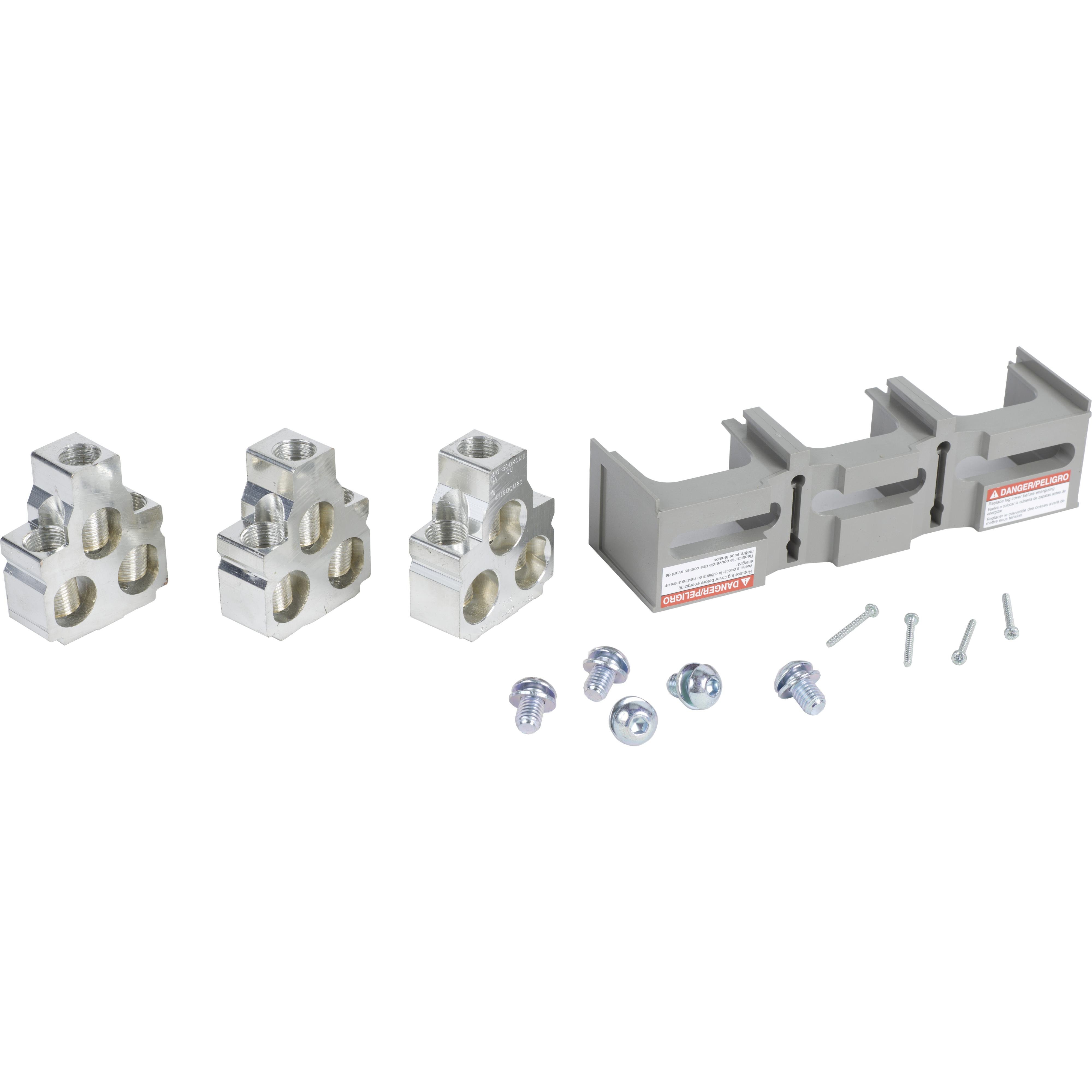 CU800M23K - Connection accessory, PowerPacT M/ P, mechanical lug kit, 800A, 3/0 AWGâ€“500 kcmil Cu