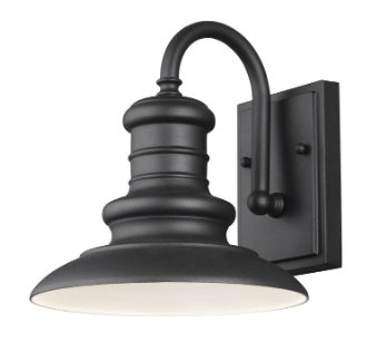MURF OL8600TXB, Generation Lighting 1 Light Small Lantern in Textured Black