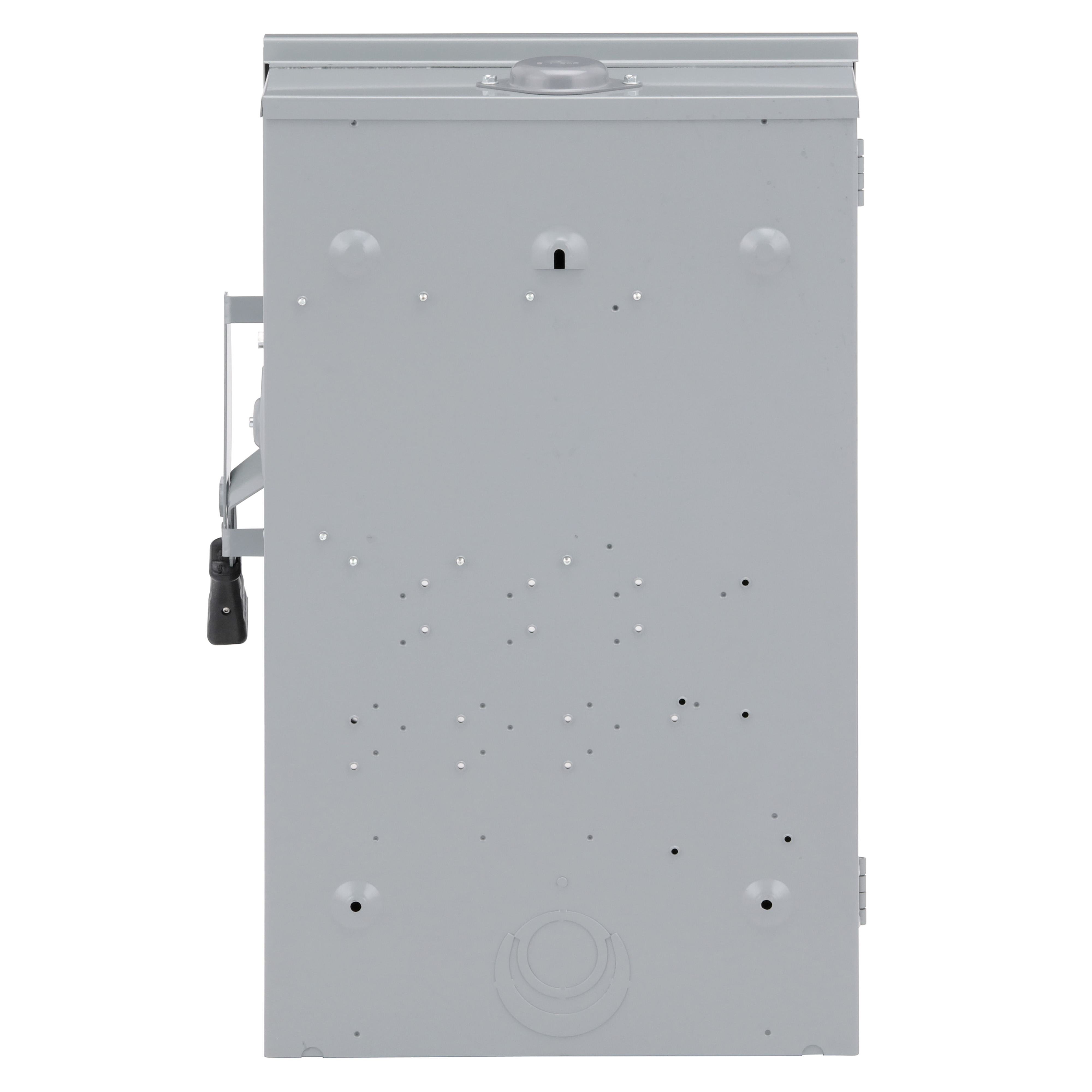 Picture of DU324RB - Safety switch, general duty, non fusible, 200A, 3 pole, 60hp, 240VAC, NEMA 3R, bolt on provision