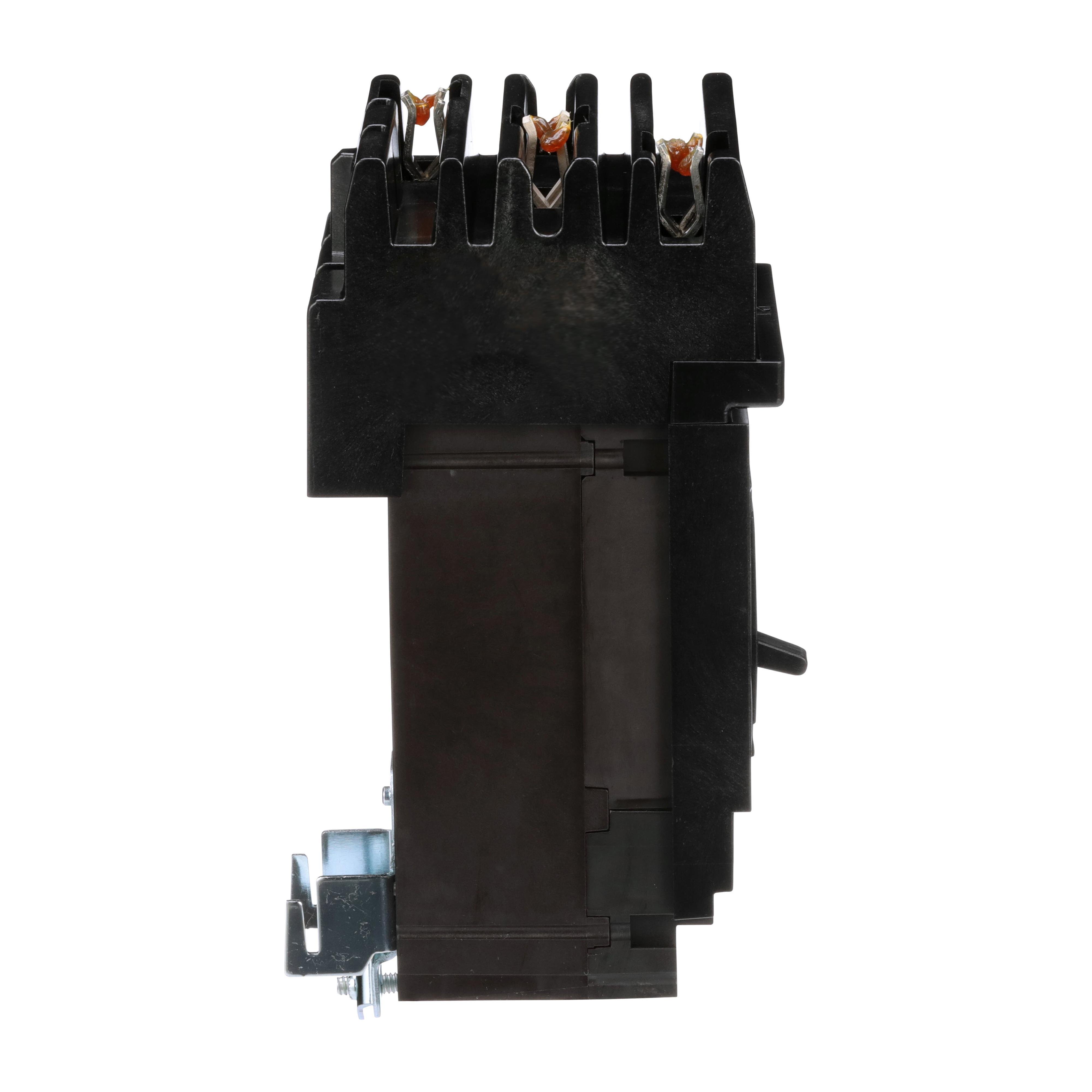 Picture of HDA36050 - Circuit breaker, PowerPacT H, 50A, 3 pole, 600VAC, 14kA, I-Line, thermal magnetic, 80%, ABC