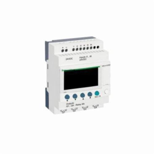 SR2A101BD - compact smart relay, Zelio Logic SR2 SR3, 10 IO, 24V DC, no clock, display