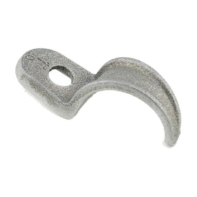 903-AL - One Hole Rigid Pipe Strap 1", Aluminum