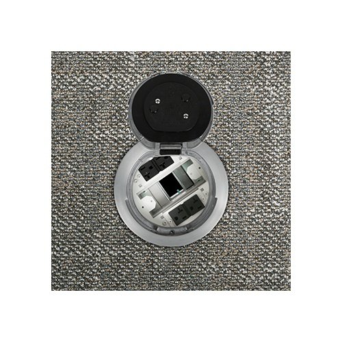 Picture of 6ATC2PAA - 6IN PREWIRED SURF STYLE ASSEMBLY AA BRUSHED ALUMINUM