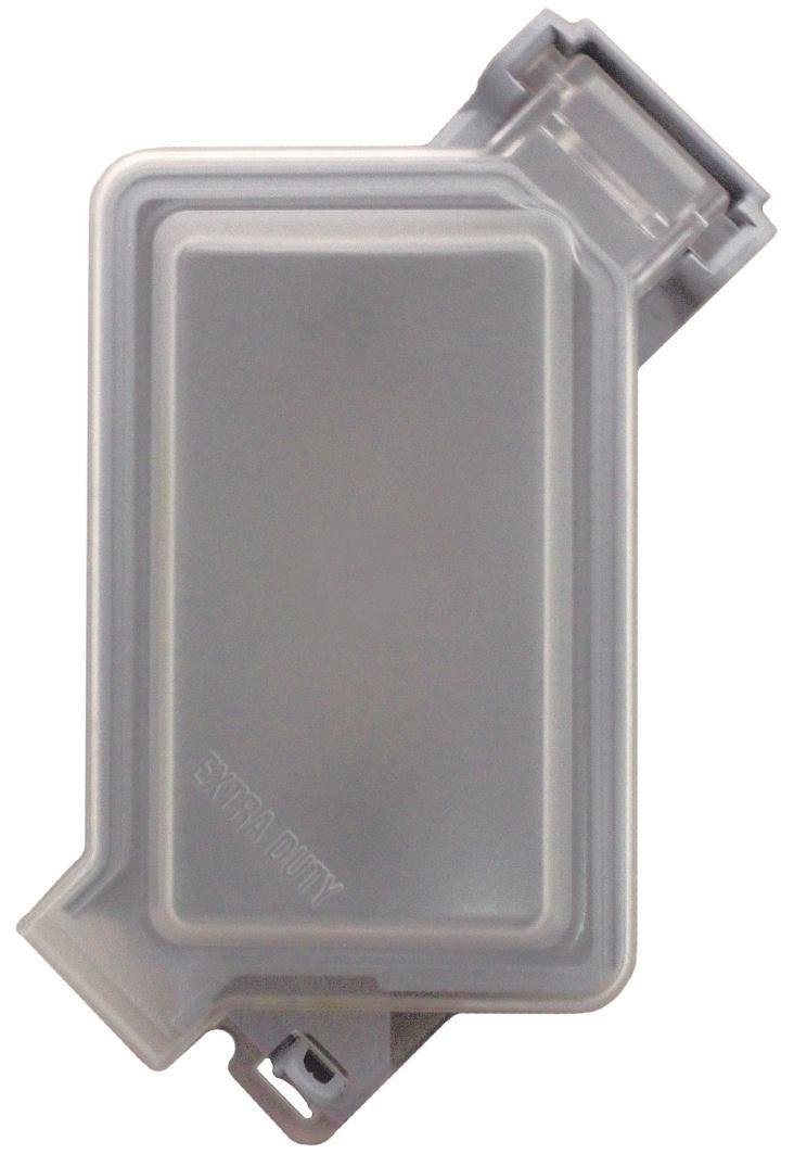WIUC10-FRED - 1-Gang Extra-Duty While-In-Use Weatherproof Cover, Frosted Plastic