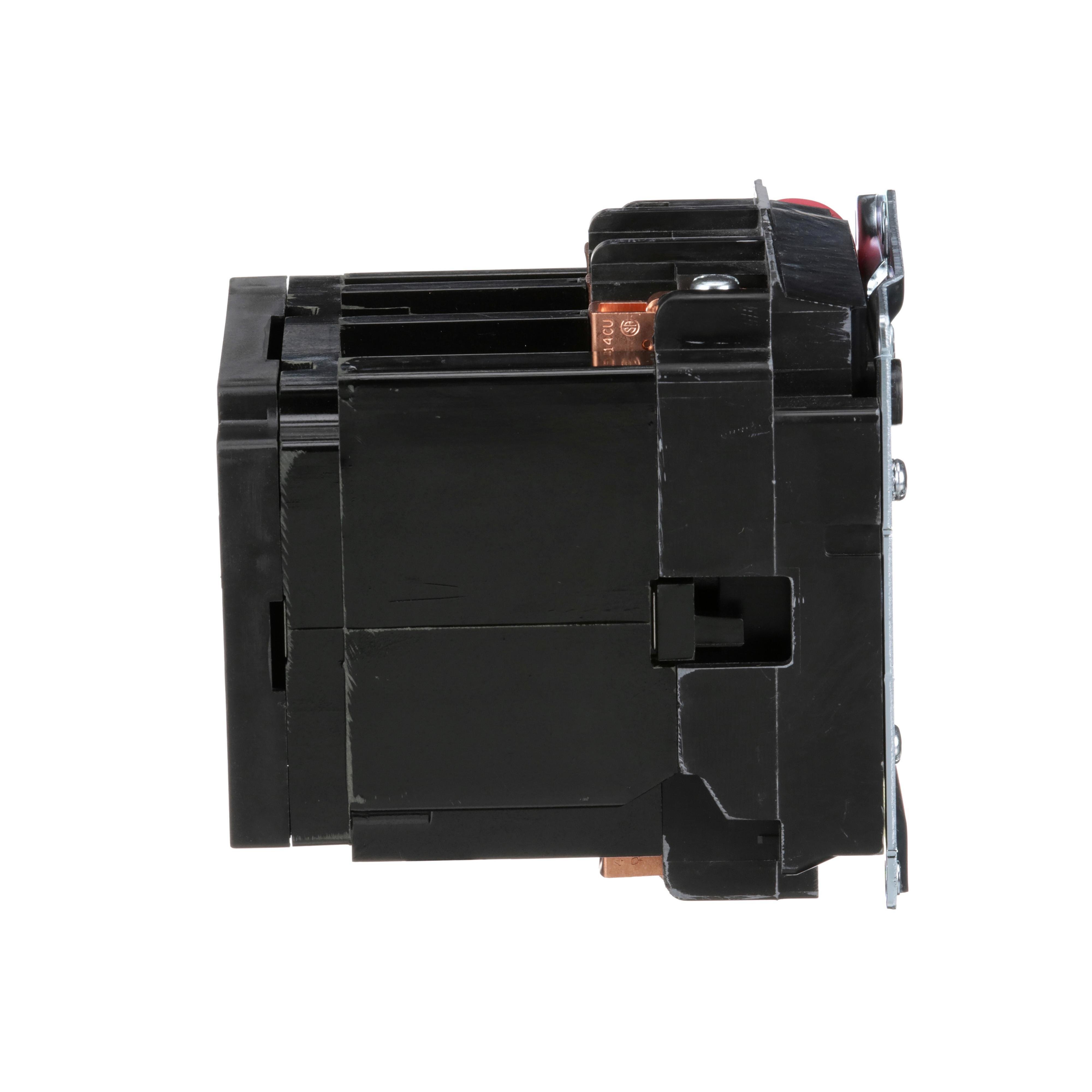 Picture of 8502SDO2V08 - NEMA Contactor, Type S, nonreversing, Size 2, 45A, 25HP at 575VAC, 3 phase, up to 100kA, 3 pole, 208VAC coil, open [TAA]