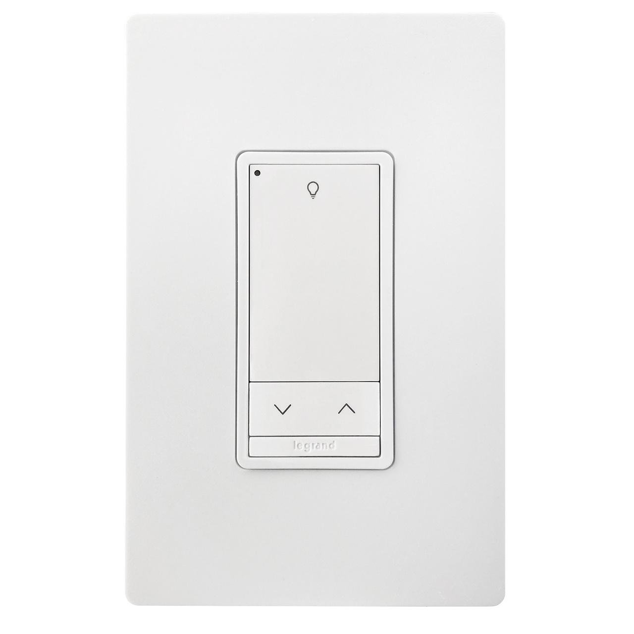 Picture of LMSW-611-S-W - Digital Lighting Management Wireless Slim Switch, White