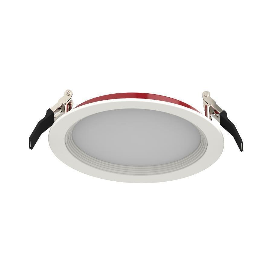 Picture of FWAFER6B - RAB 6" Fire Rated LED Wafer Downlight - Baffle Trim - CCT Selectable - 1,330 Lumens - 120V