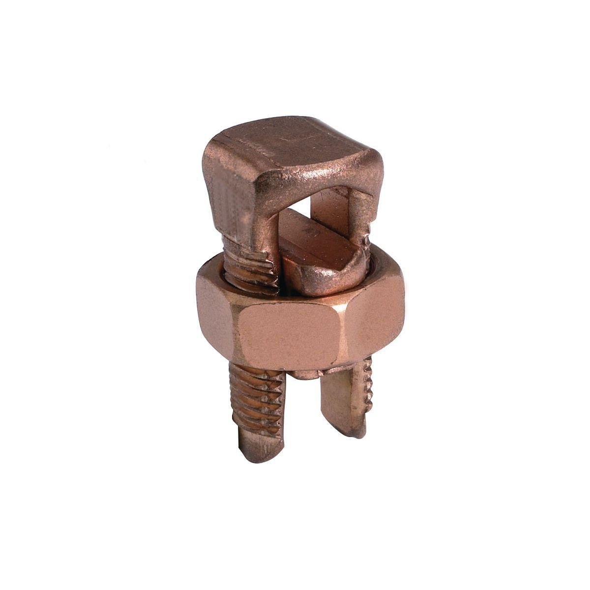 KS27 - Copper Split Bolt, Cu: 1 AWG-3/0 AWG (Str) (Run & Tap)