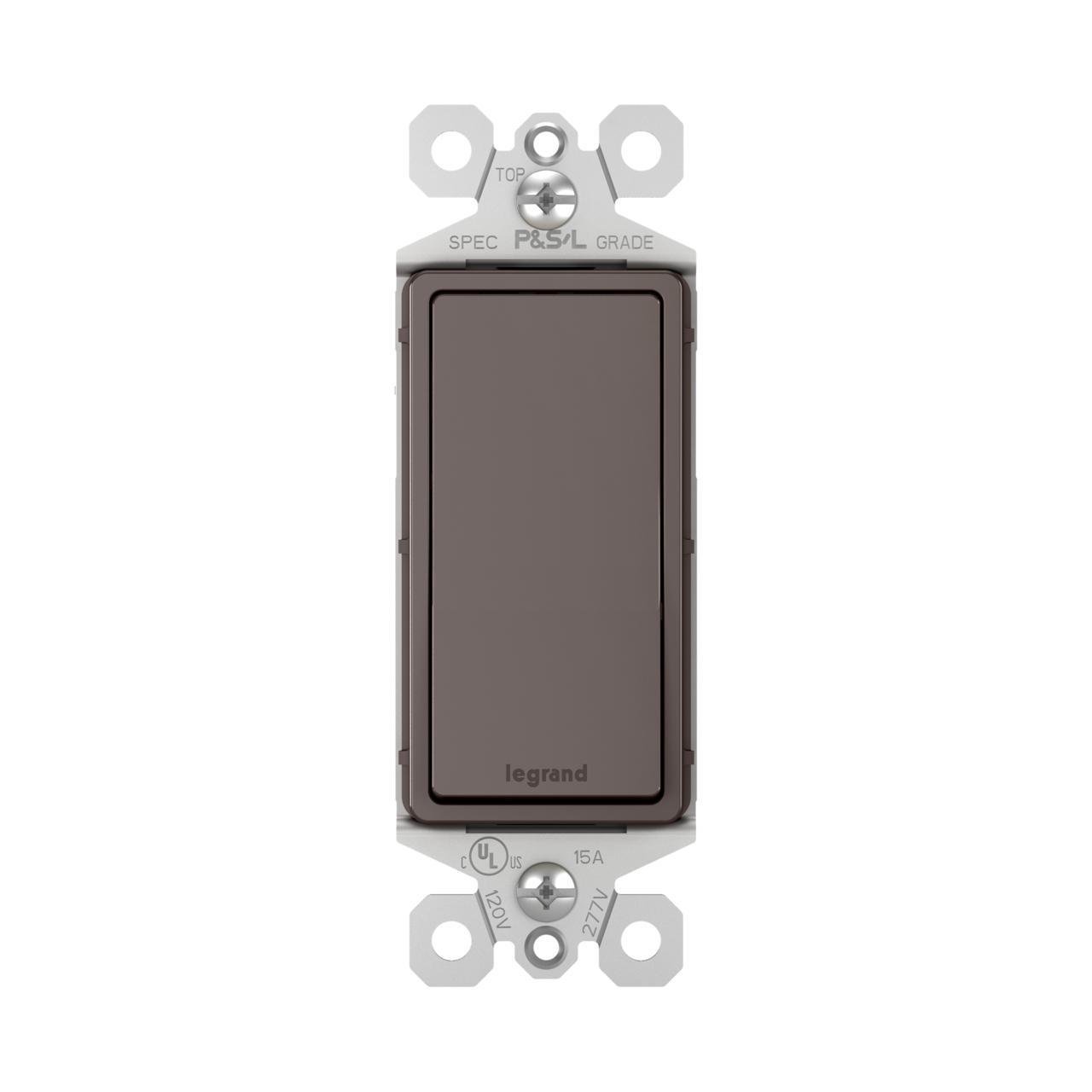 TM874 - radiant® 15A 4-Way Switch, Brown
