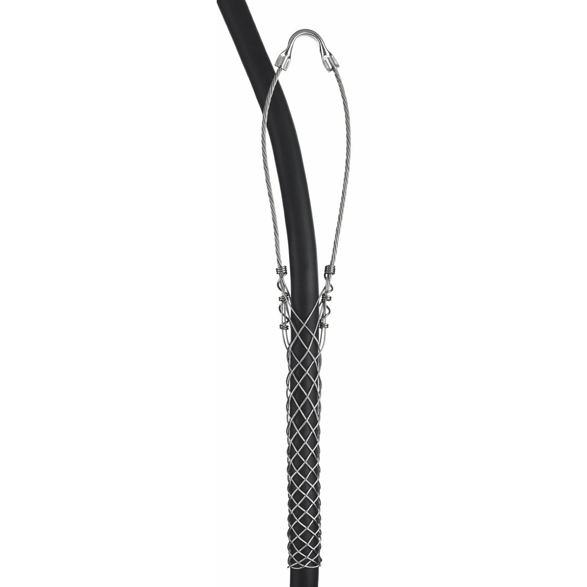 Picture of 2216004 - Service Drop Support Grips, Light Duty, Single Eye, Single Weave, Closed Mesh, Tin-Coated Bronze, 0.41-0.50"