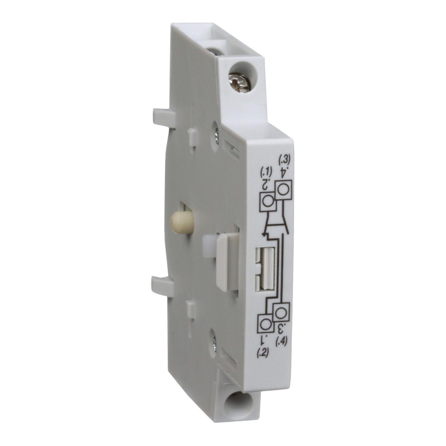 Picture of MDSAN11 - MD motor disconnect switch, auxiliary contact module, 1NO and 1NC