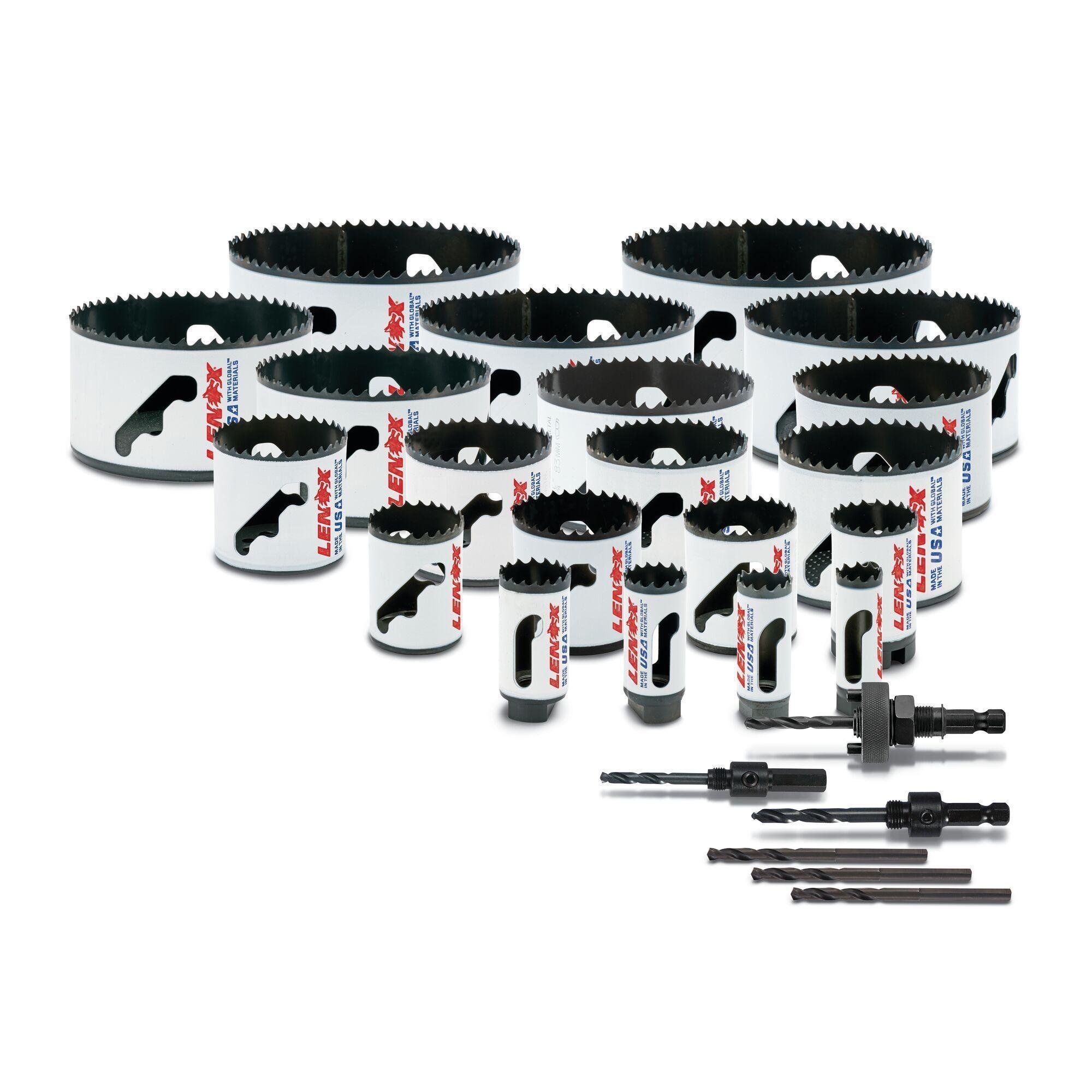 Picture of 30804-2000G - LENOX Hole Saw Kit, Speed Slot, 26-Piece