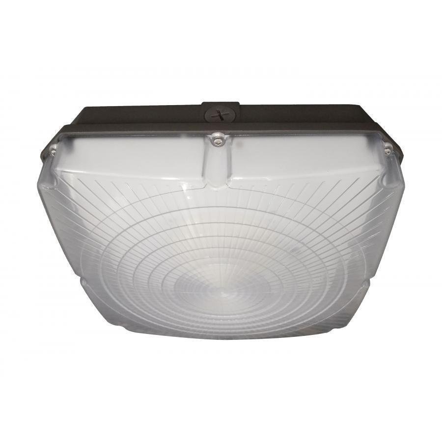 65-139 - LED Canopy Light - 28W - 5000K - Bronze Finish - 120-277V