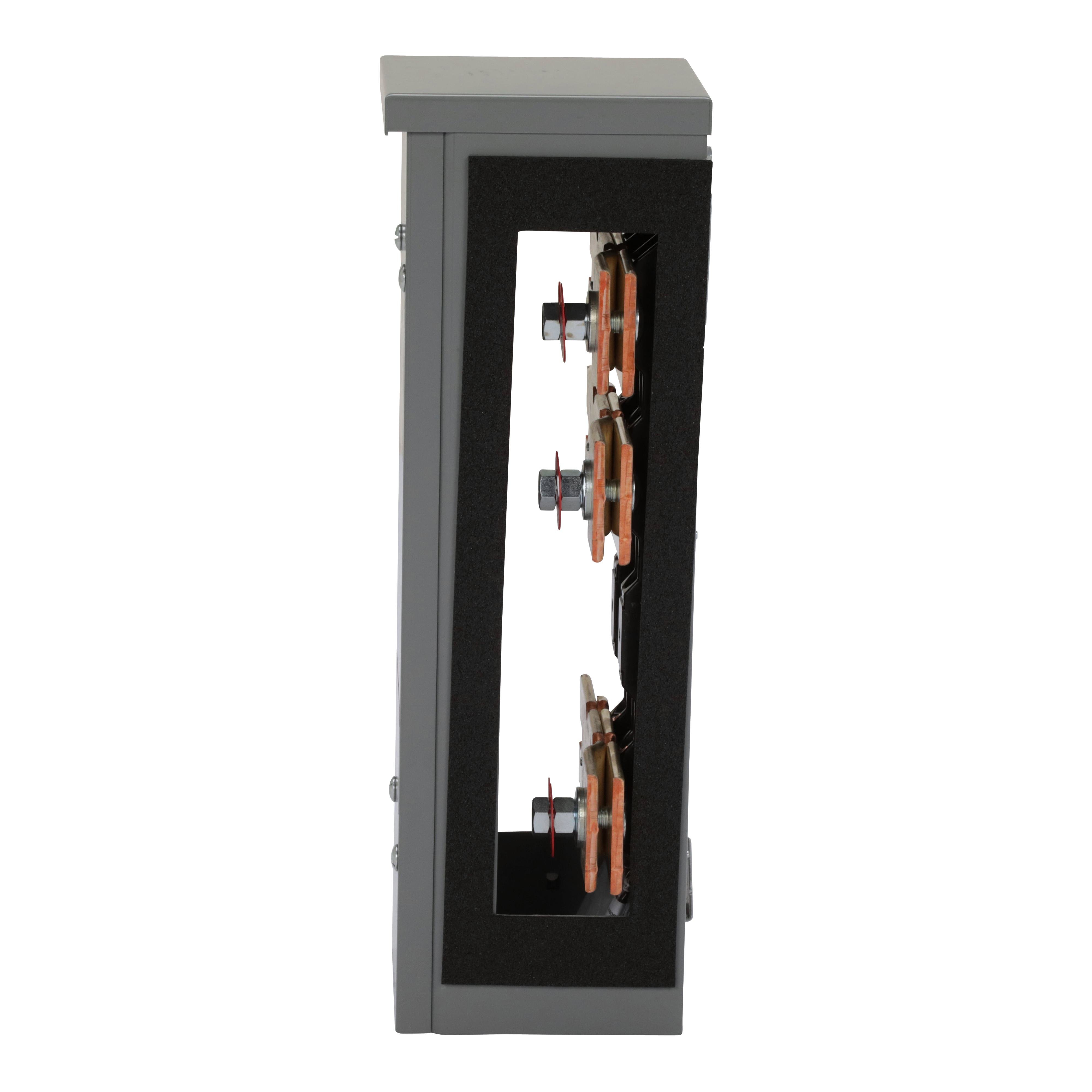 Picture of EZM1EXT6 - Meter accessory, EZ Meter-Pak, bus extension, 1 phase, 1200A bus, 6in W