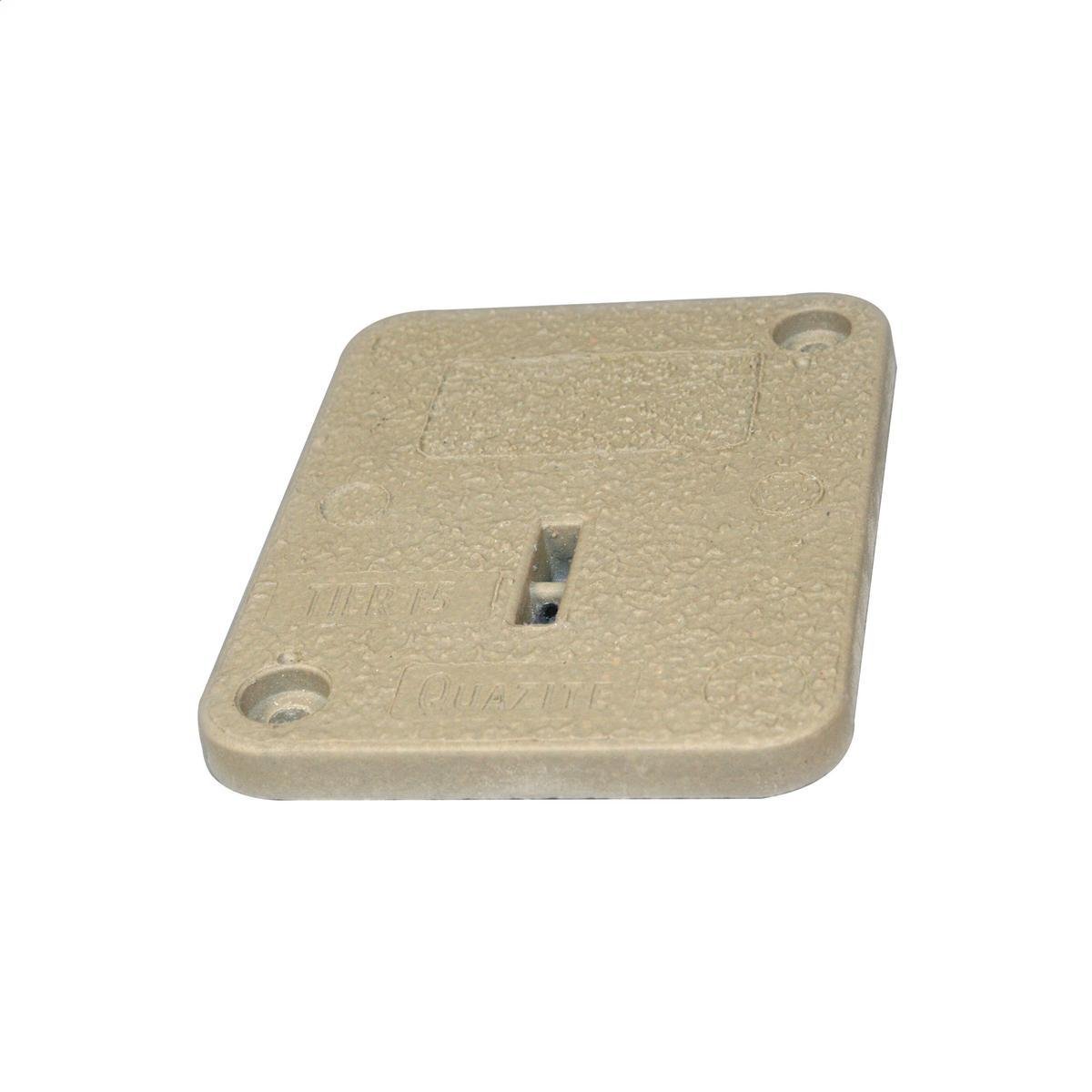 Picture of PG1118CA0012 - Cover, polymer concrete, Tier 8, 11"x18"x 2", 1 piece, 2 Bolts,