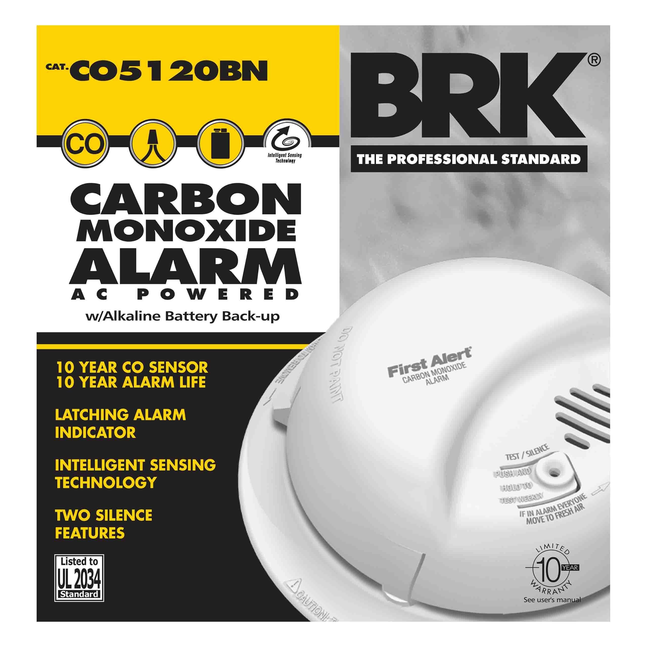 Picture of CO5120BN - 120V AC/DC CO Alarm