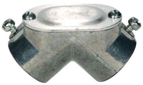 1329 - ZINC 90° PULL ELBOWS, 1-1/4”