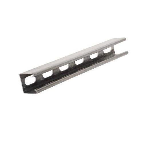 C22SH-120GLV - Eaton B-Line series strut channel, 1.62" channel height, 120" channel length, 1.62" channel width, Steel, SH hole pattern, Pre-galvanized