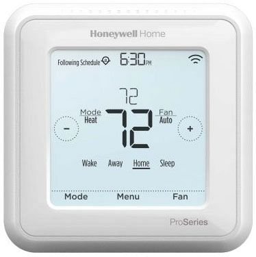 TH6220WF2006/U - Lyric T6 Pro Wi-Fi Programmable Thermostat with stages up to 2 Heat/1 Cool Heat Pump or 2 Heat/2 Cool Conventional