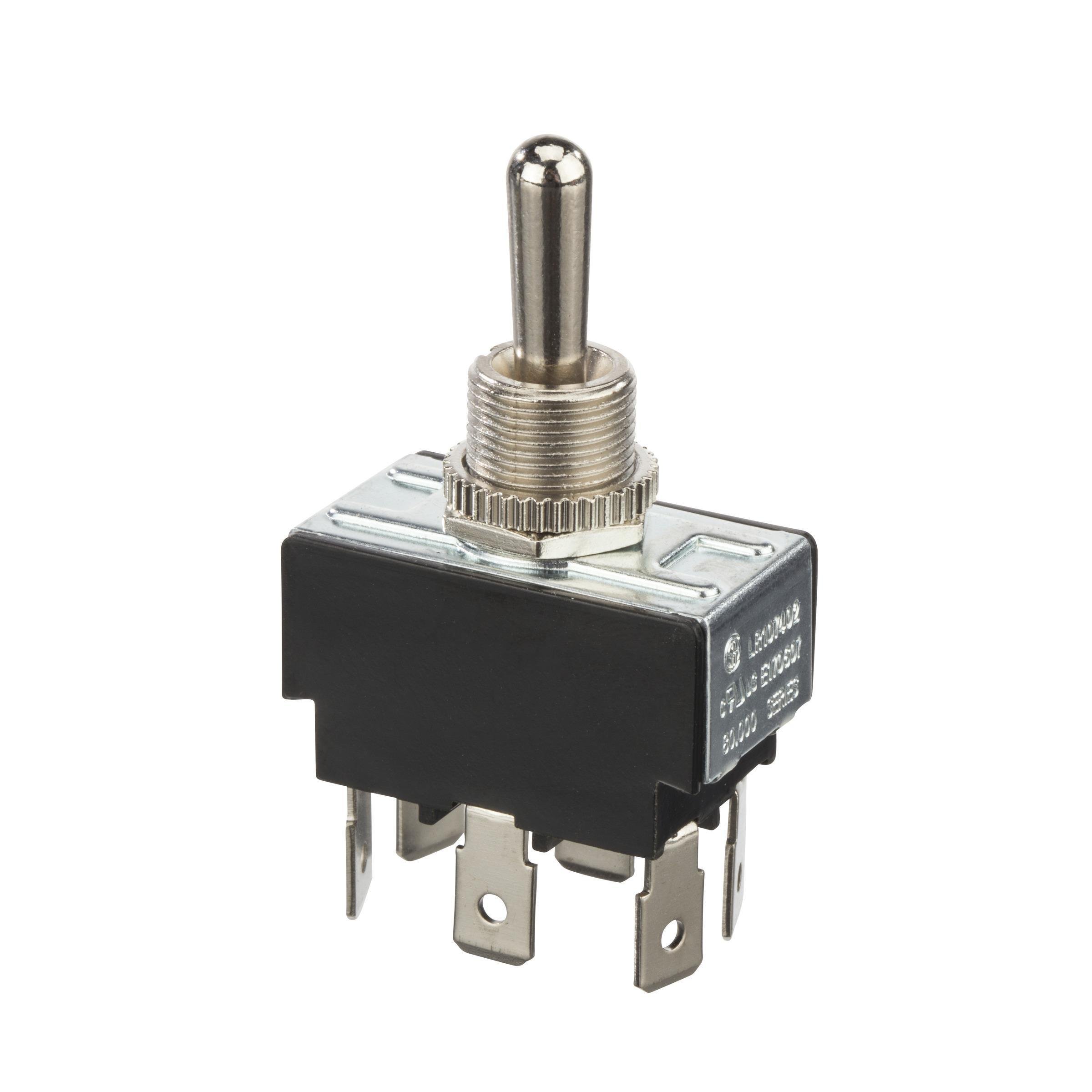 78100TQ - Toggle Switch Bat DPDT On-Off-On