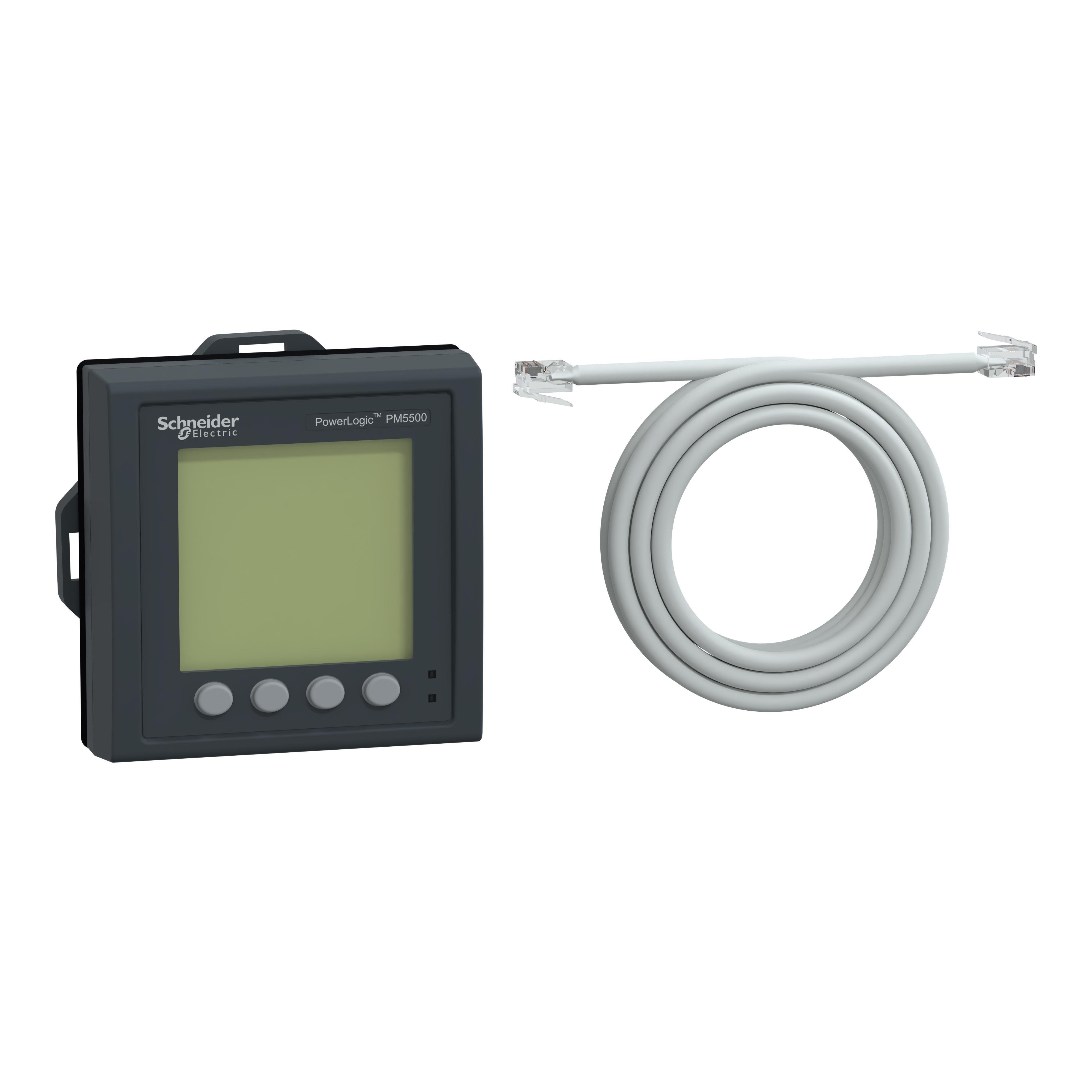 Picture of METSEPM5RD - Power Logic PM5000 - 5RD Remote display 96 x 96 mm monochrome