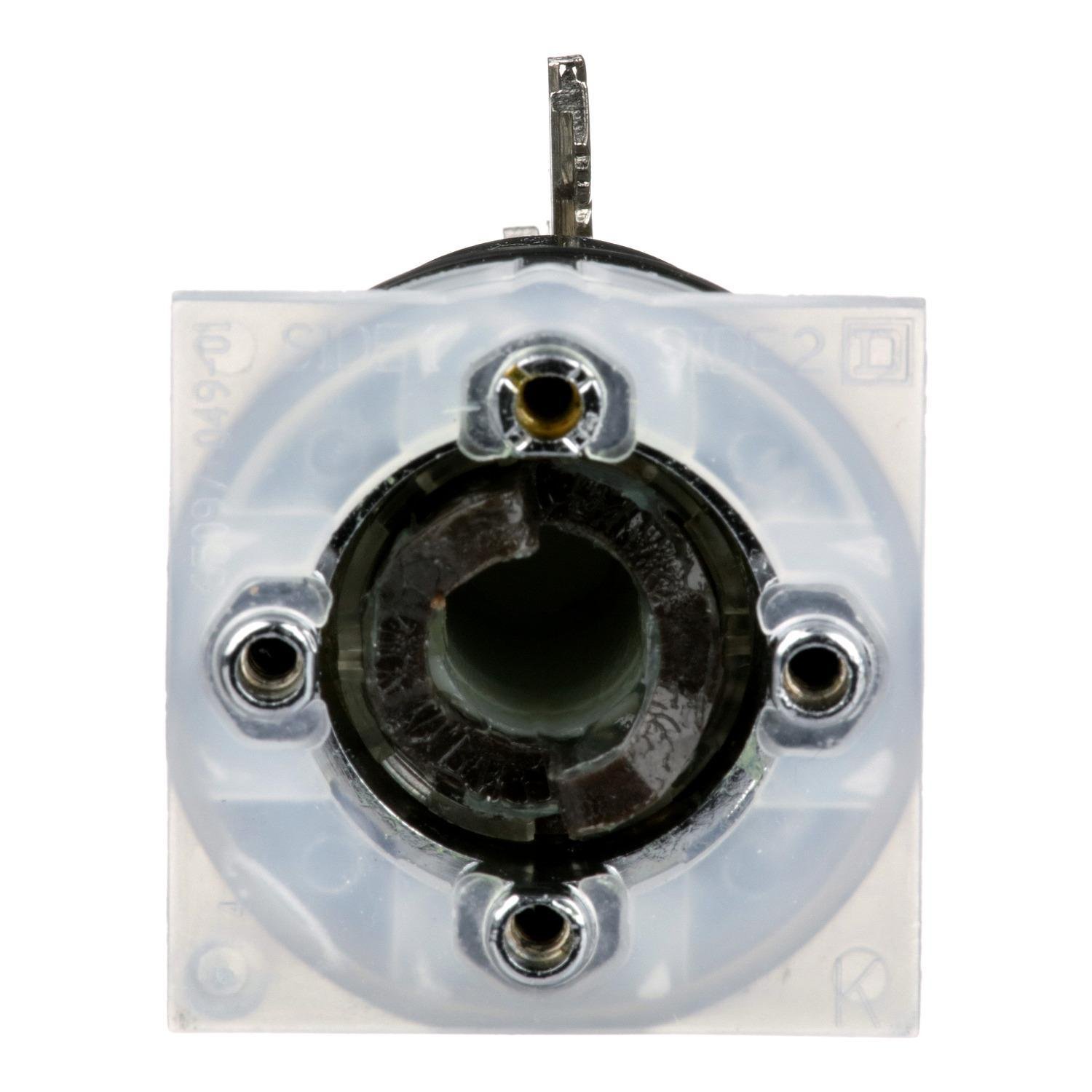 Picture of 9001KS43K10 - 30mm Push Button, Type K, keyed selector switch, 3 position, C cam, key withdrawal in any position