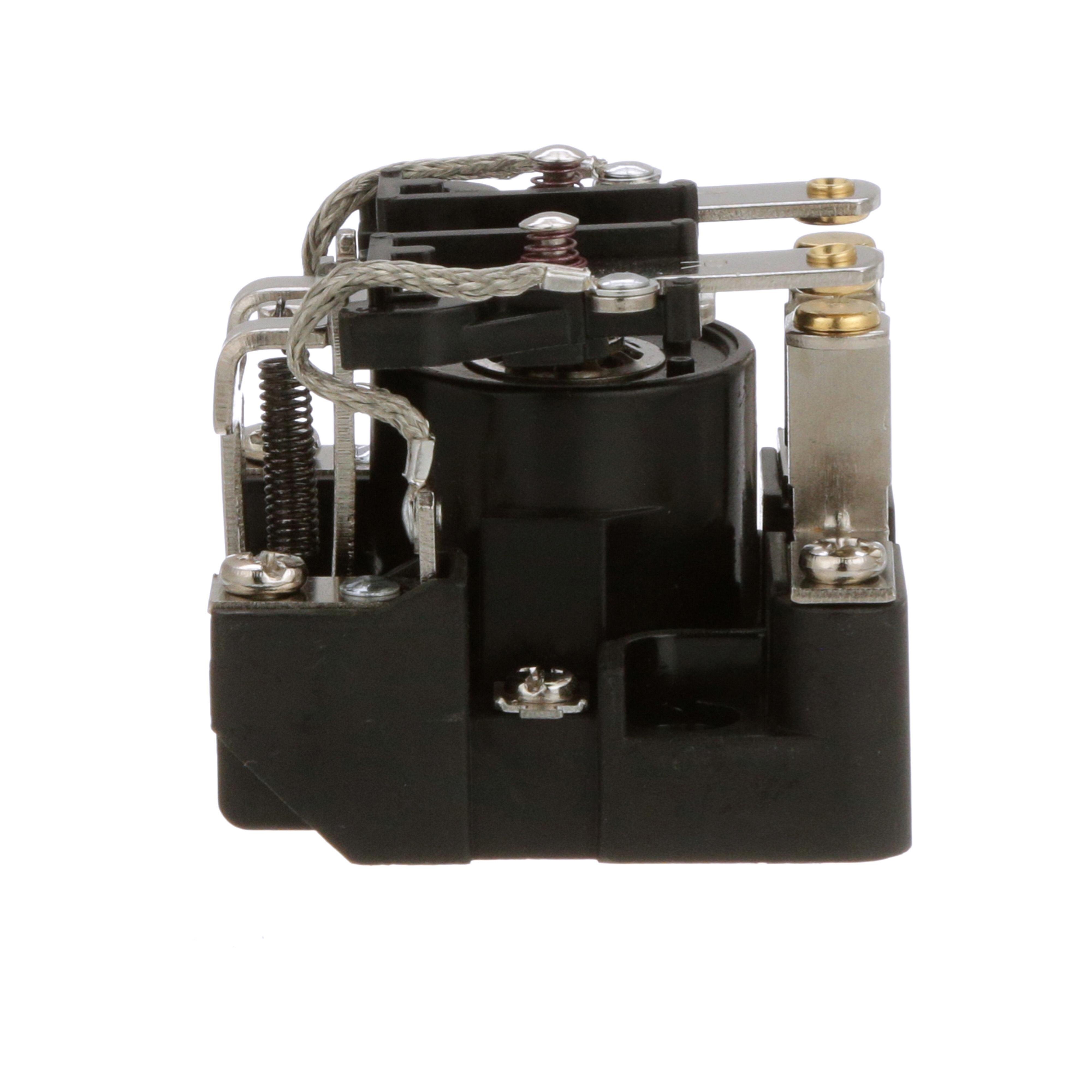 Picture of 199X-8 - Power Relay, DPST-NO, open cover type, screw terminal, 40A, 24V DC, 1NO