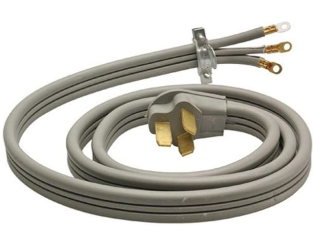 09016ME - 09016ME 6-Feet Grey Flat Range Cord