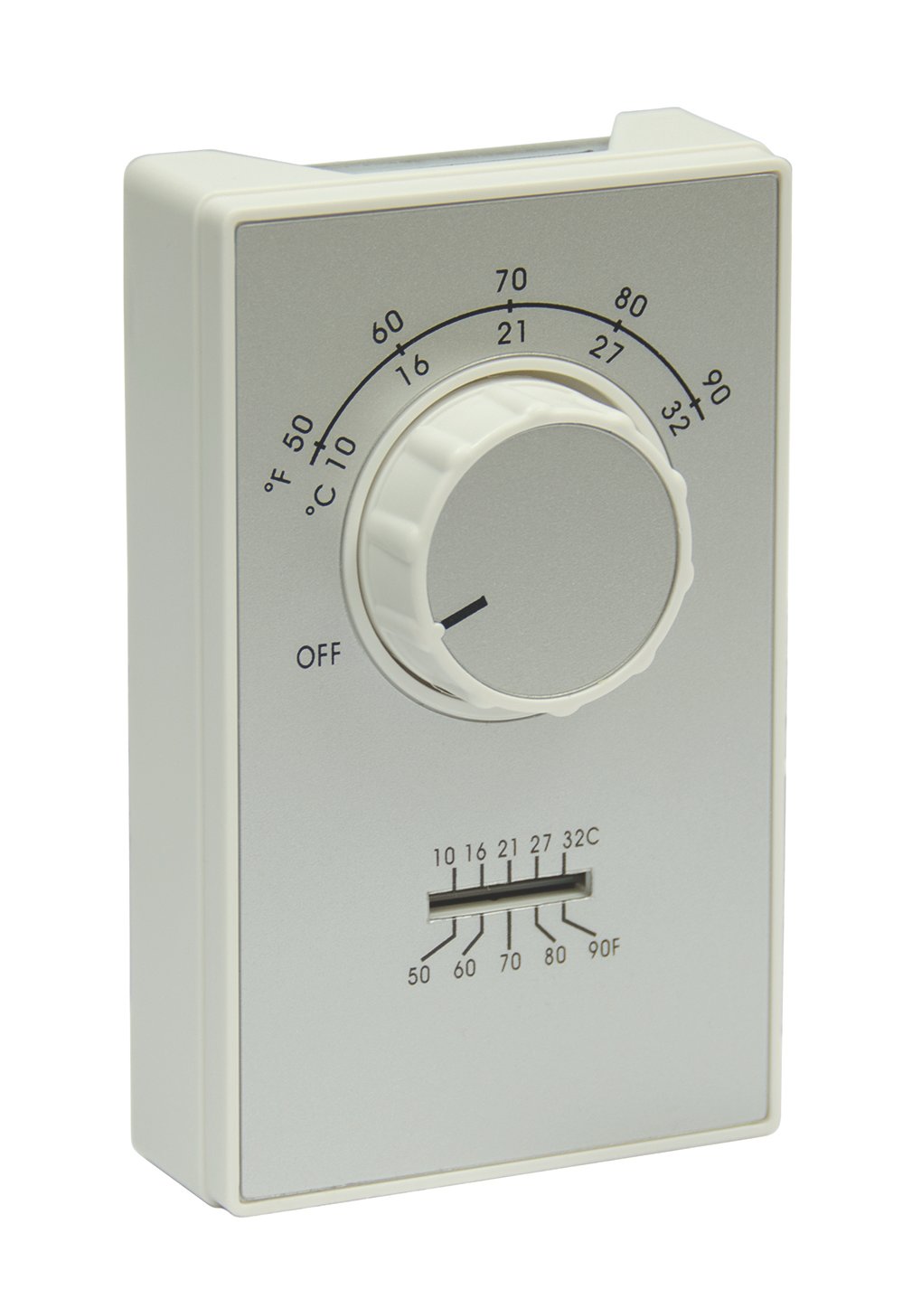 ET9DWTS - DPST Heat Only Thermostat with Thermometer Wire Leads, 50-90F