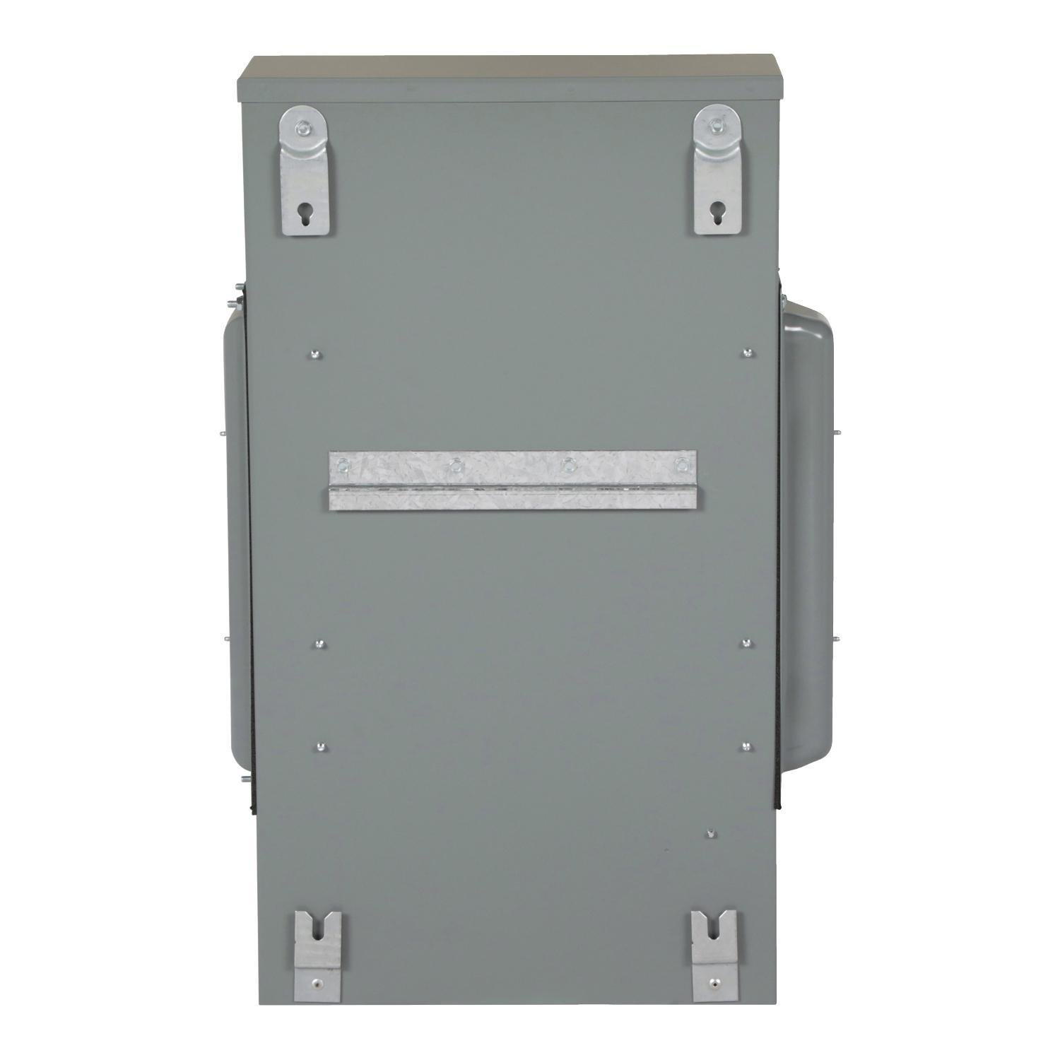 Picture of EZM3600TB - Main lugs unit, EZ Meter-Pak, 600A, 240VAC max, 3ph/4W, 800A bus, OH/UG, Type 3R