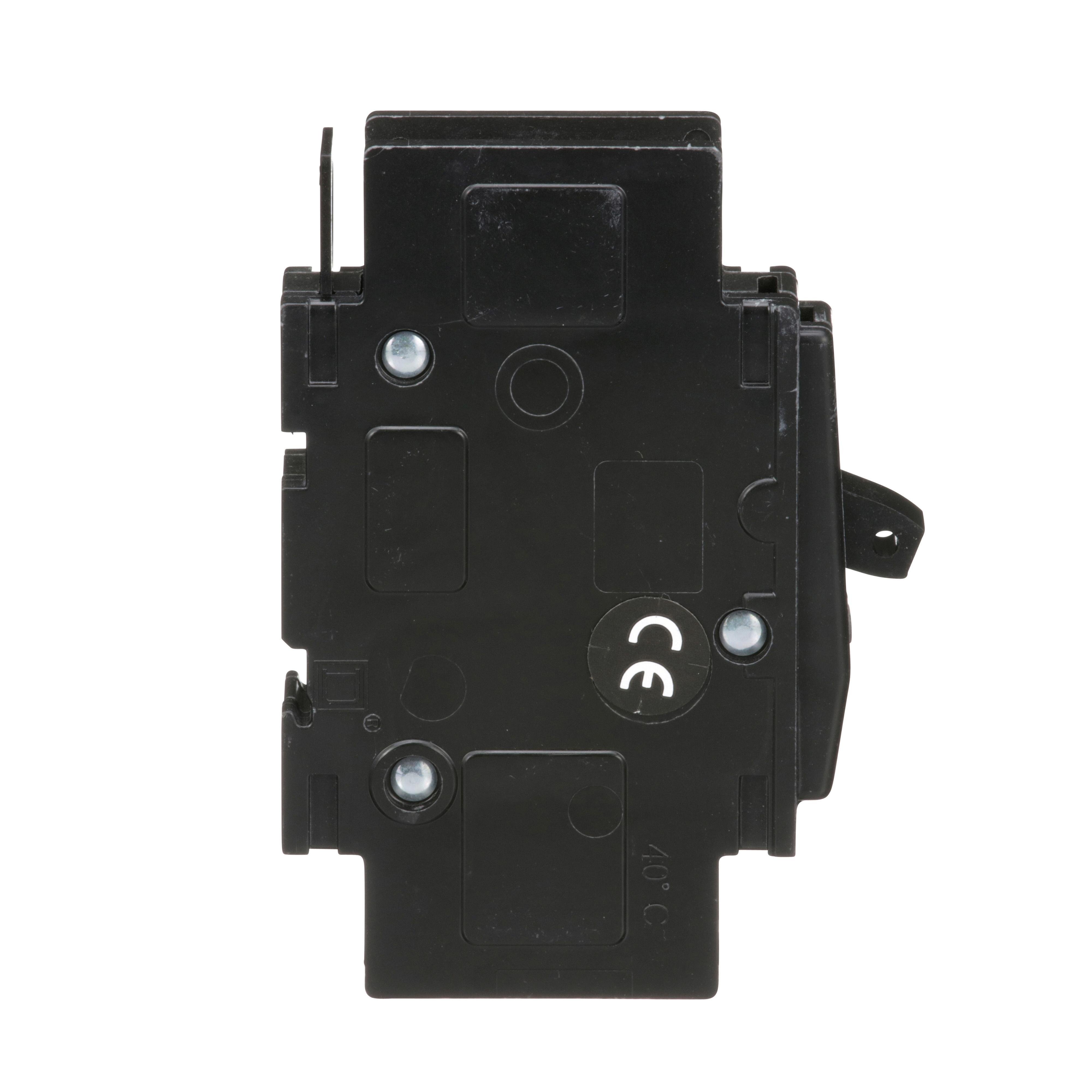 Picture of QOU110 - Mini circuit breaker, QOU, 10A, 1 pole, 120/240VAC, 10kA