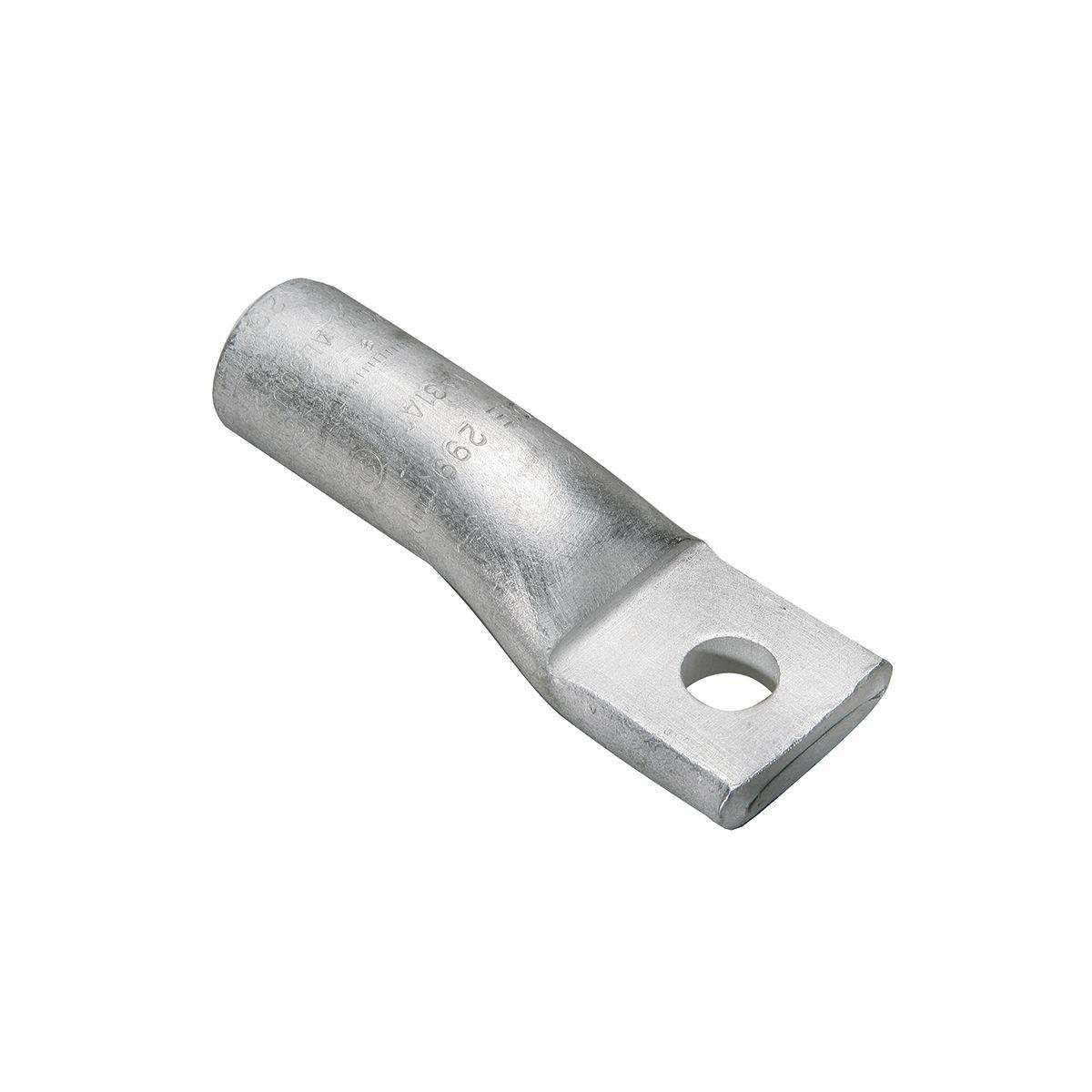 YA28A3 - Aluminum Compression Lug, 1 Hole w/o Inspection Window, 4/0 AWG, 1/2" Stud, Tin Plated