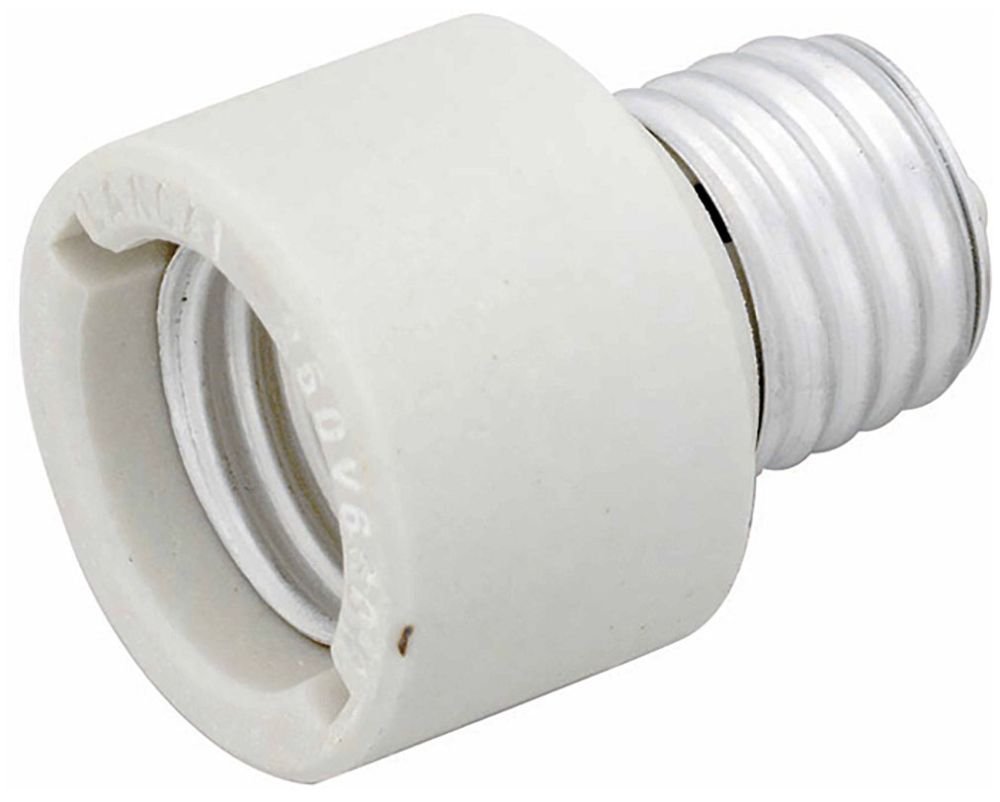 92/324 - Medium To Medium E26 - E26 Extender - Porcelain - 1" Overall Extension - 660W-250V