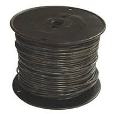 THHN-10-STR19-BLK-CU-500CL - THHN - 10 AWG - 19 Strands - Black - Soft Annealed Copper - 500' Coil