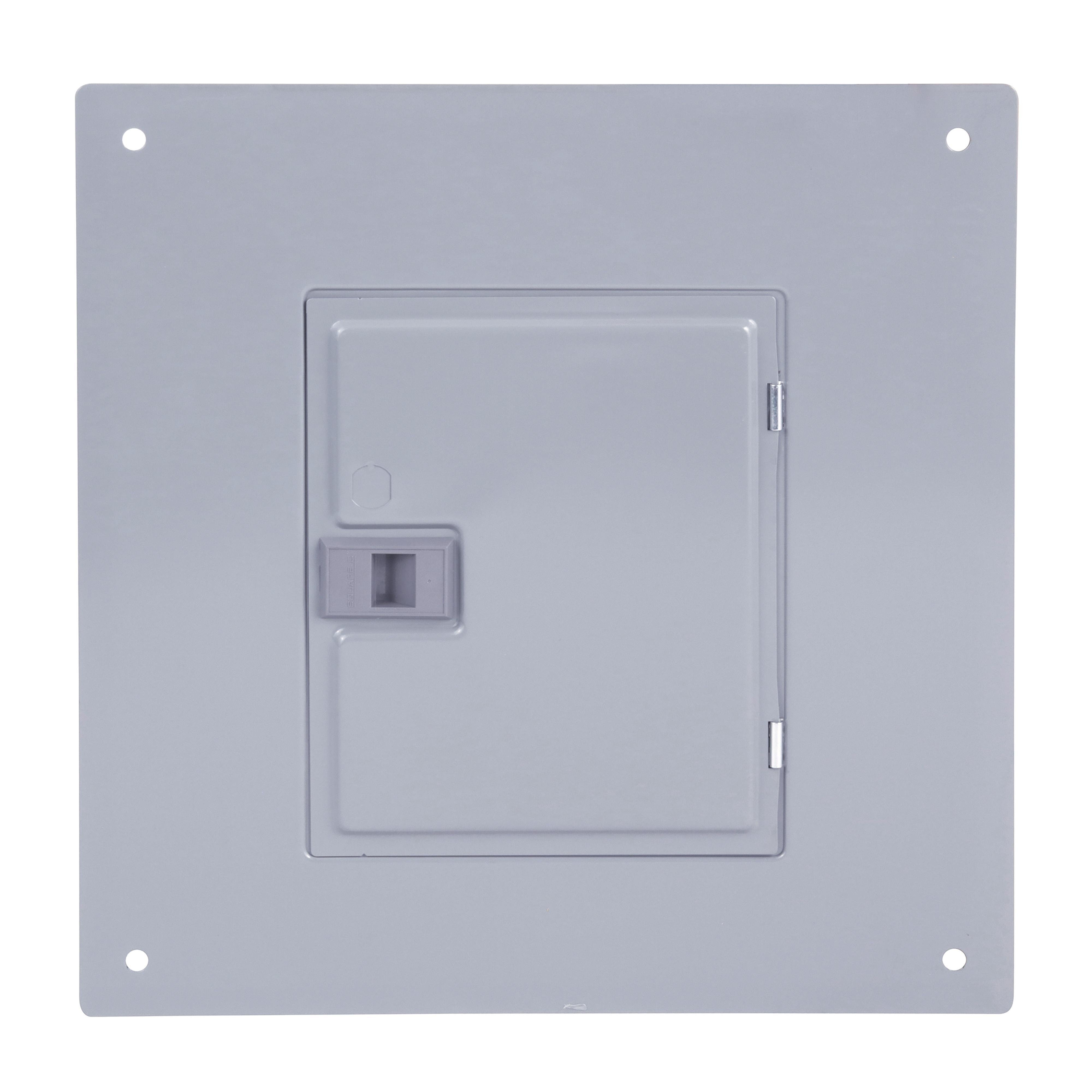 Picture of QOC12UF - Replacement cover, QO, for 12 space load center, flush, gray