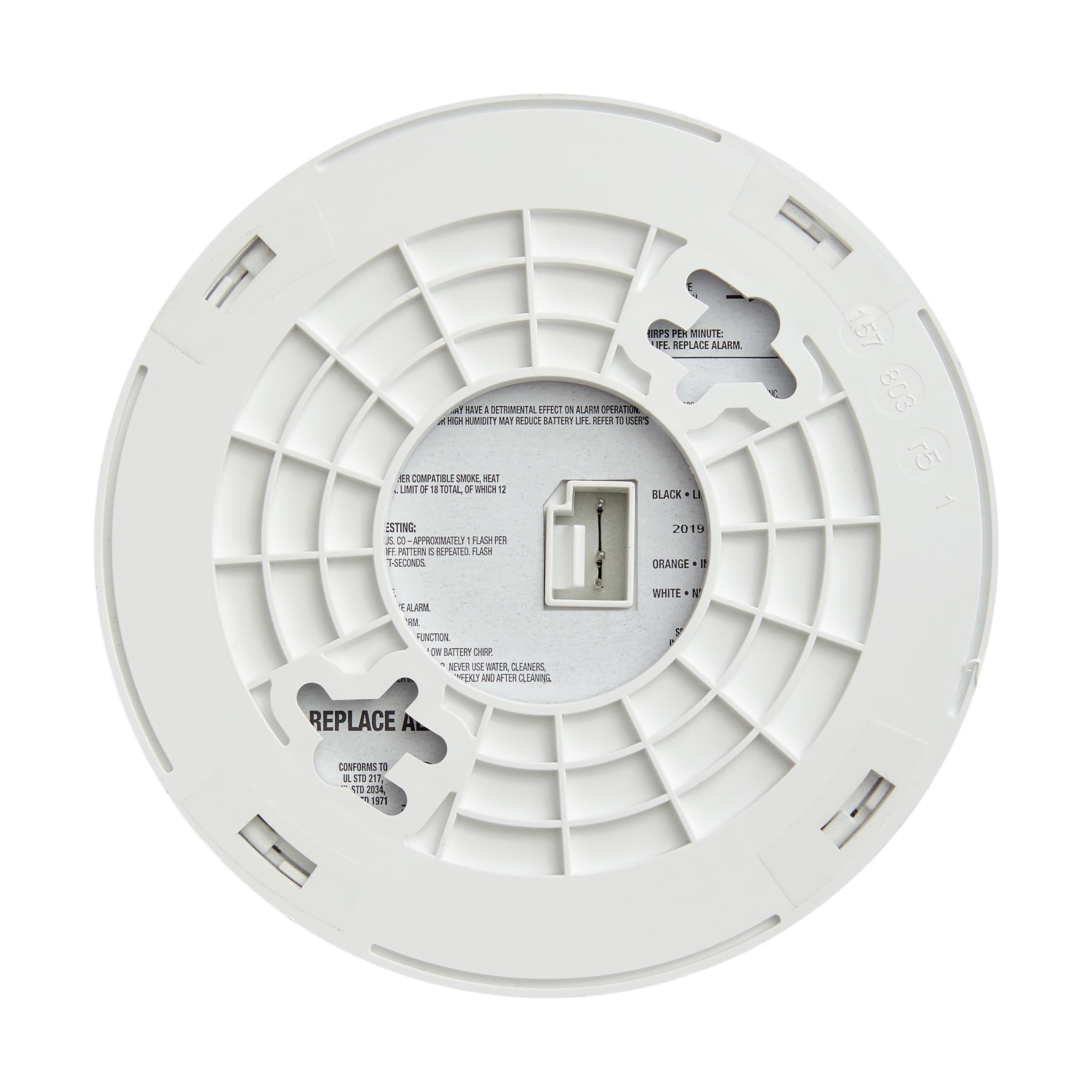 Picture of 1038870 - 120V AC Smoke & Carbon Monoxide Alarm with LED Strobe and 10-Year Sealed Lithium Battery Backup