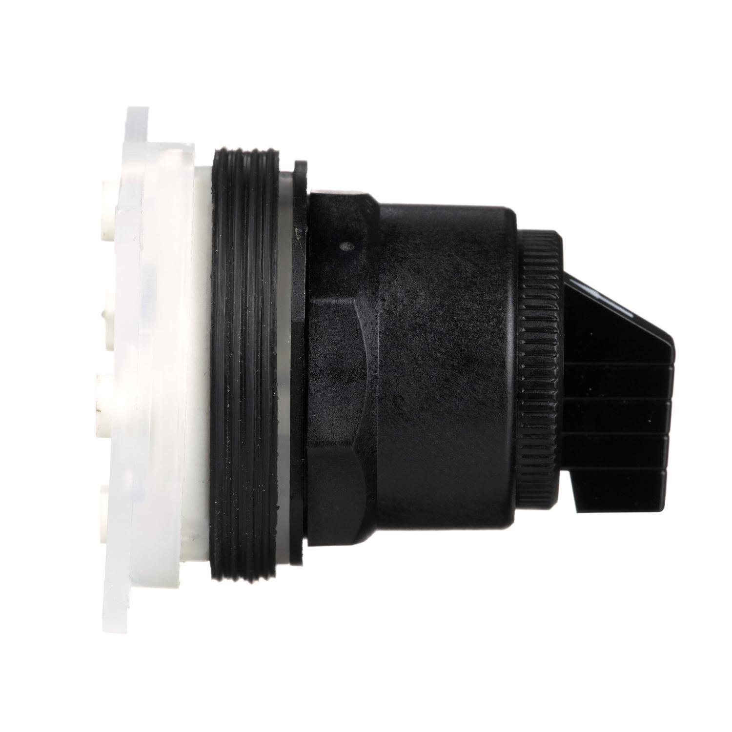Picture of 9001SKS43B - 30mm Push Button, Type SK, selector switch, 3 position, C cam, black knob