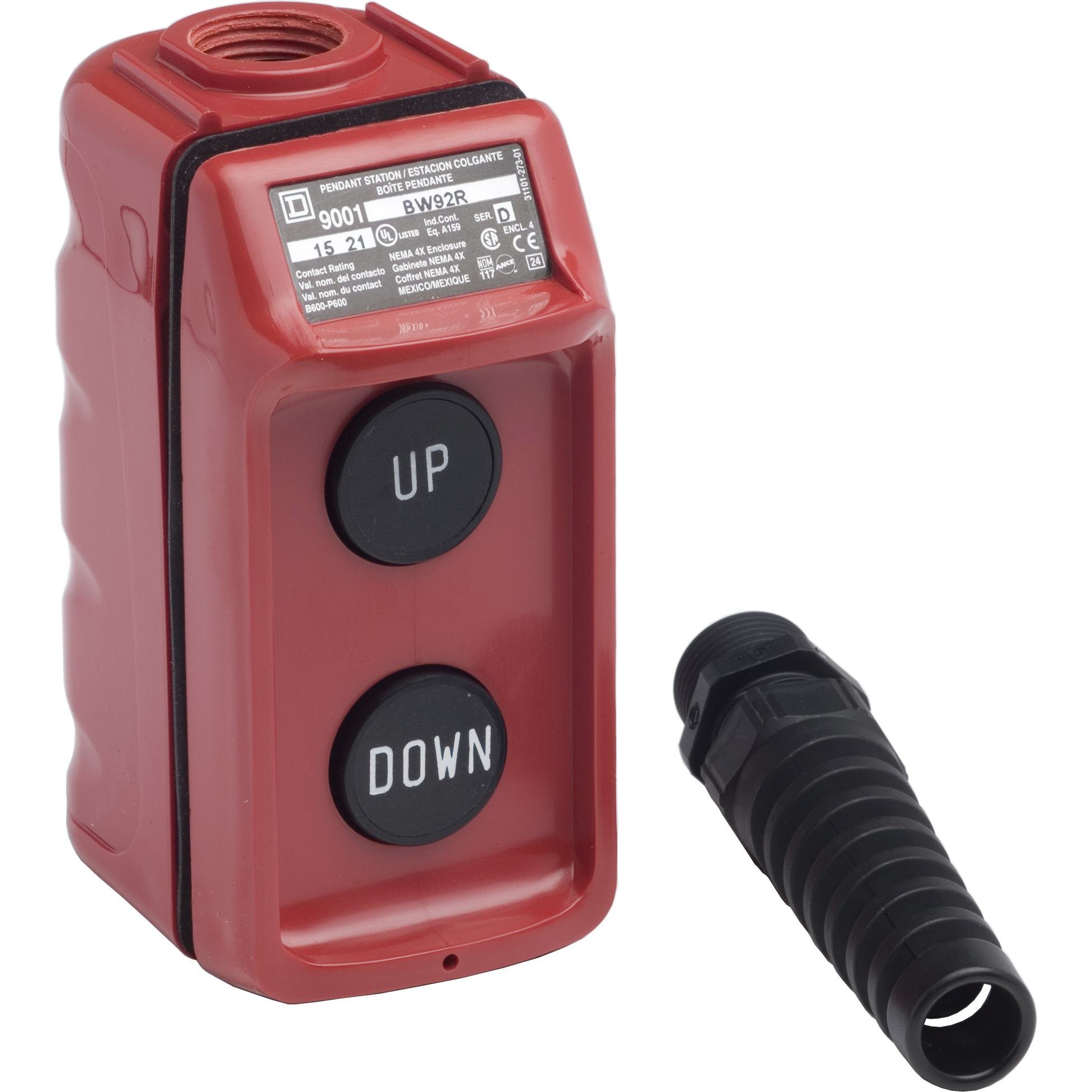 9001BW92R - PENDANT STATION 600VAC 5A T-BW