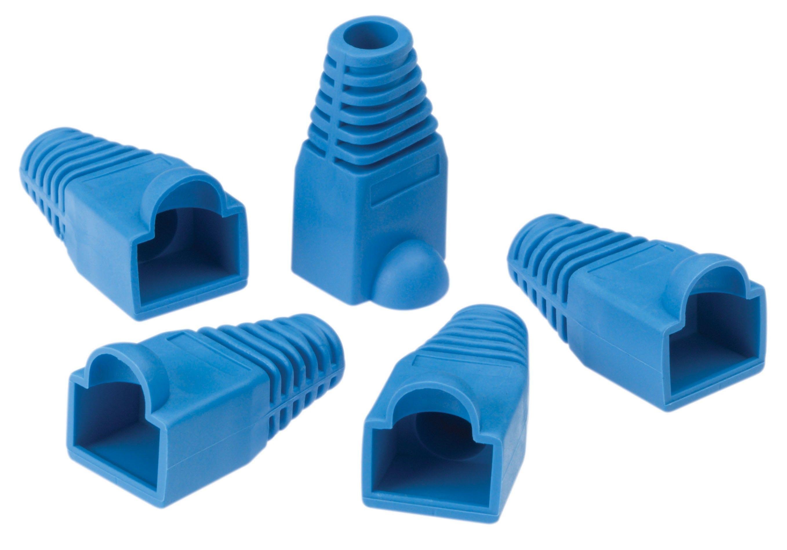 Picture of 85-379 - CAT5e RJ-45 and Strain Relief Boots -15 pk