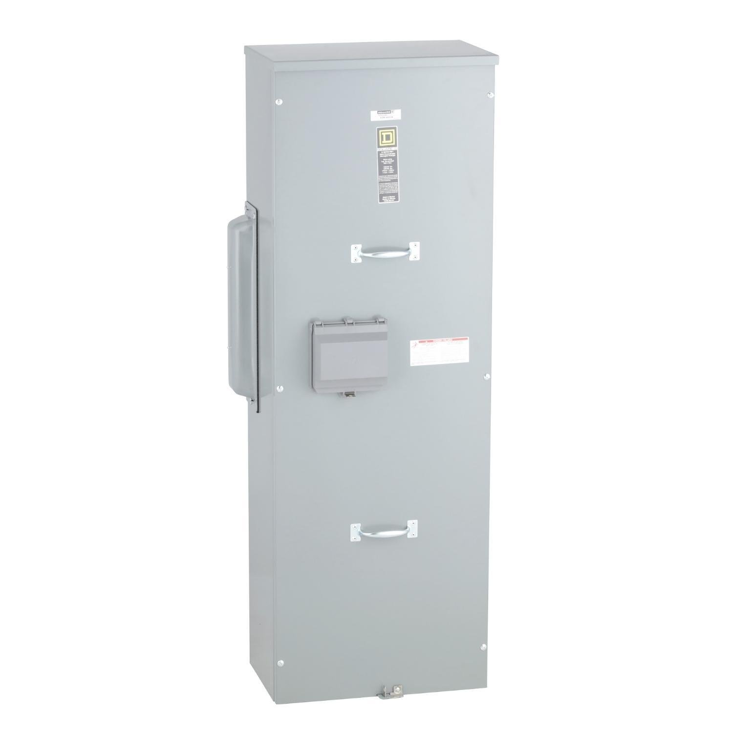 EZM1400CB - Main circuit breaker unit, EZ Meter-Pak, 400A, 120/240VAC, 1ph/3W, 400A bus, 65kA, OH/UG, Type 3R