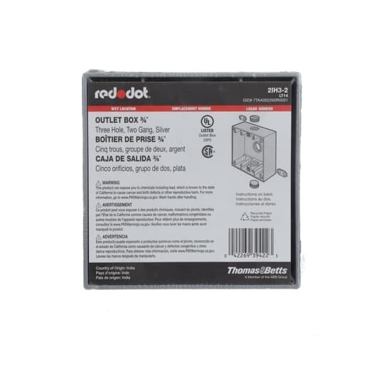 Picture of 2IH3-2 - Device Boxes, Covers & Accessories