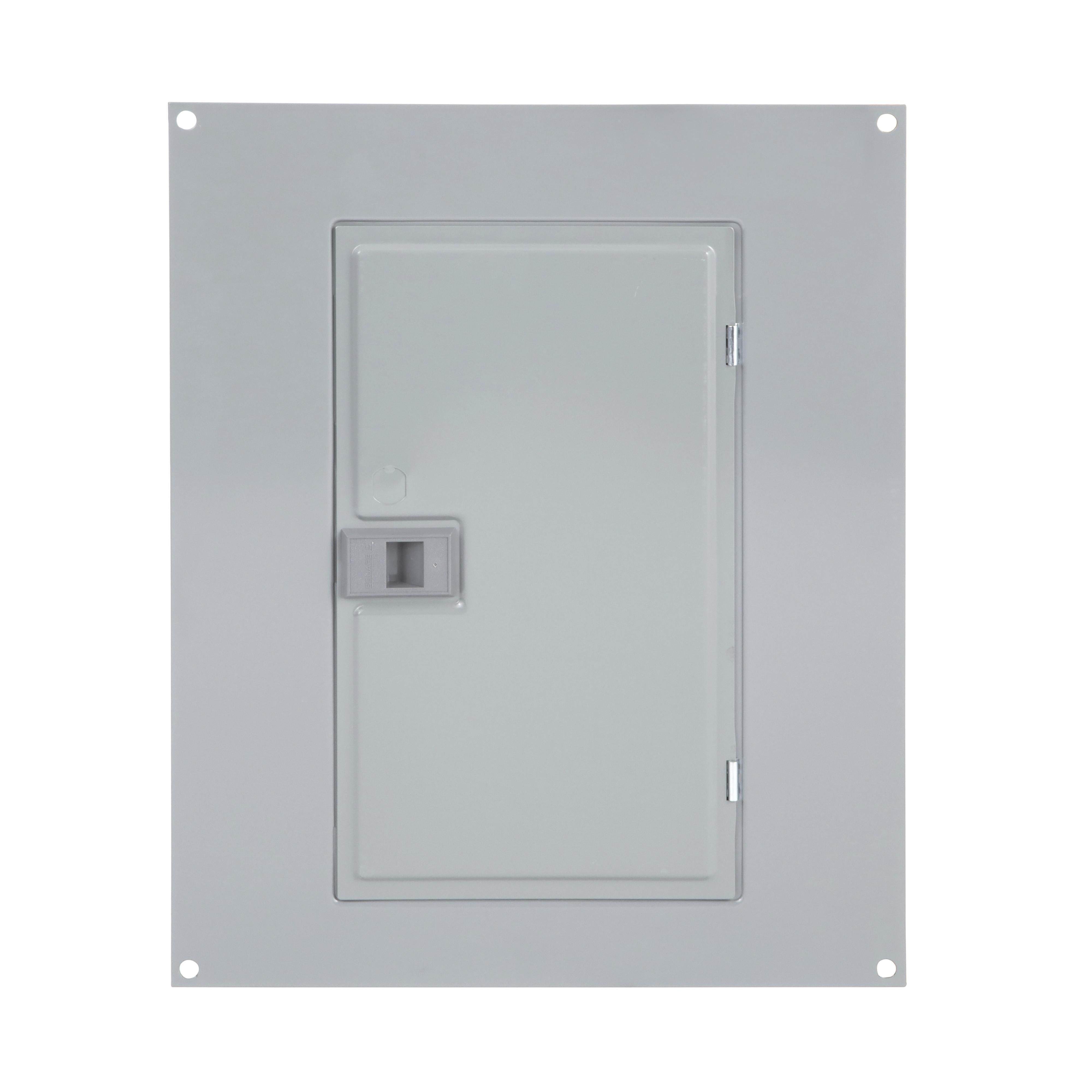QOC20U100S - Replacement cover, QO, for 20 space load center with 125A mains, surface, gray