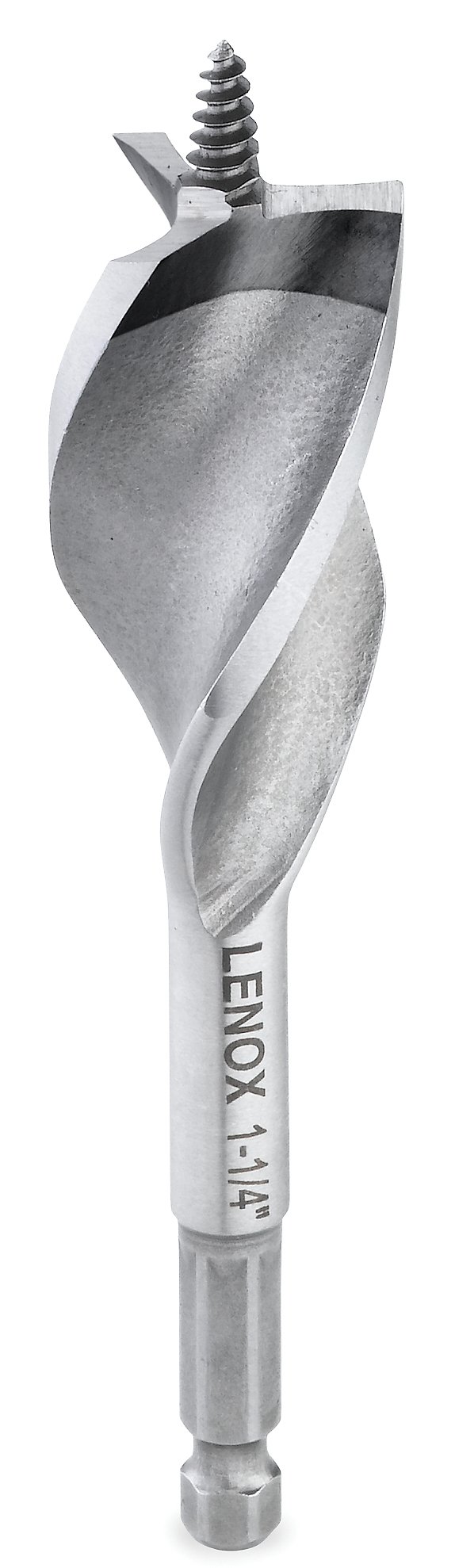 1095206A2016 - LENOX 6" x 1-1/4" Bi-Metal Utility Wood Drill Bits