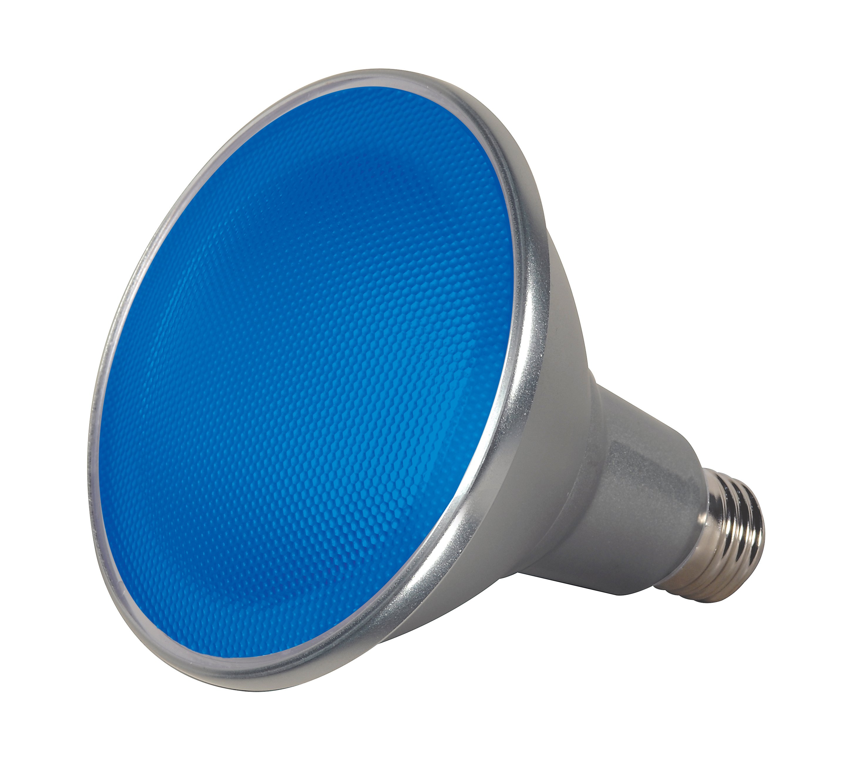 S9482 - 15 Watt PAR38 LED - Blue - 40 deg. Beam Angle - Medium base - 120 Volt