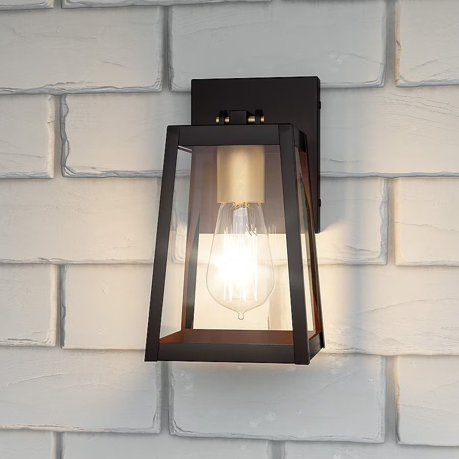 AMBL8405WT - Amberly Grove Outdoor wall 1 light western bronze